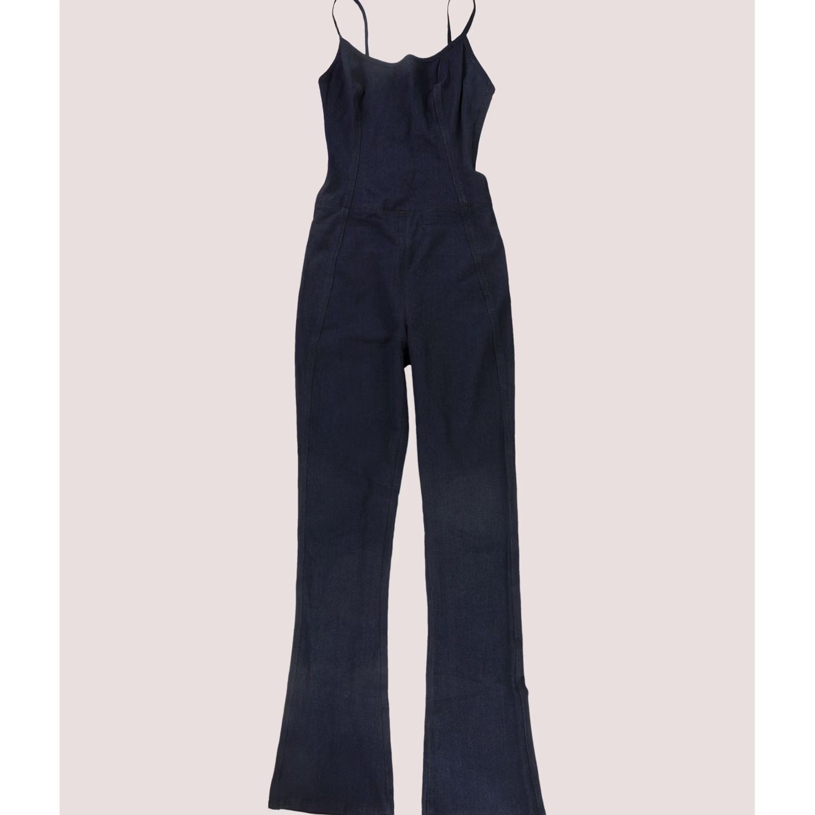 Guess GUESS Womens Denim Jumpsuit Blue 25 Size 42" / US 20 - 1 Thumbnail