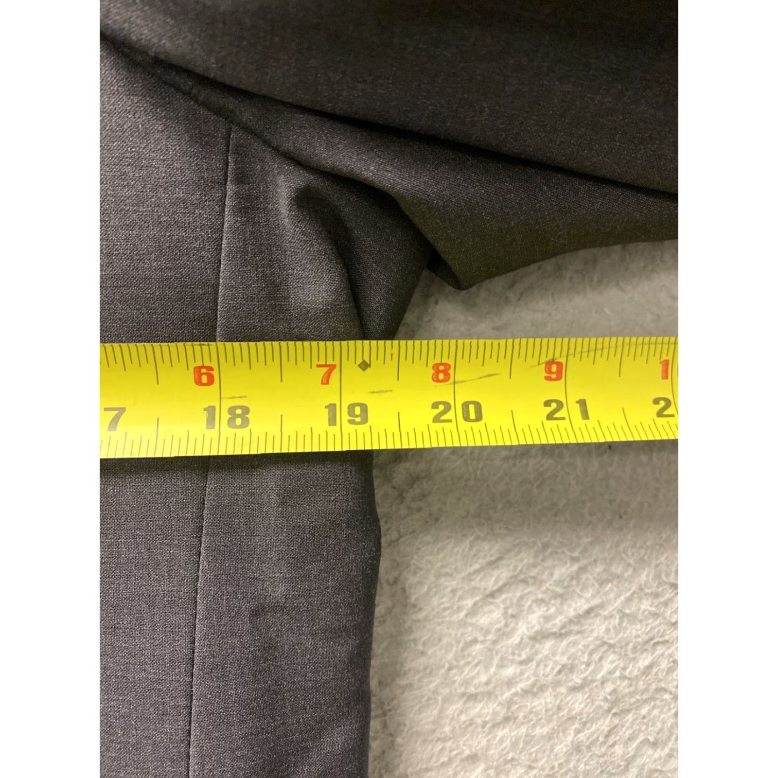 Brooks Brothers Brooks Brothers Madison Fit 38S Wool Dark Gray Euc 122-17 Size 38R - 3 Thumbnail