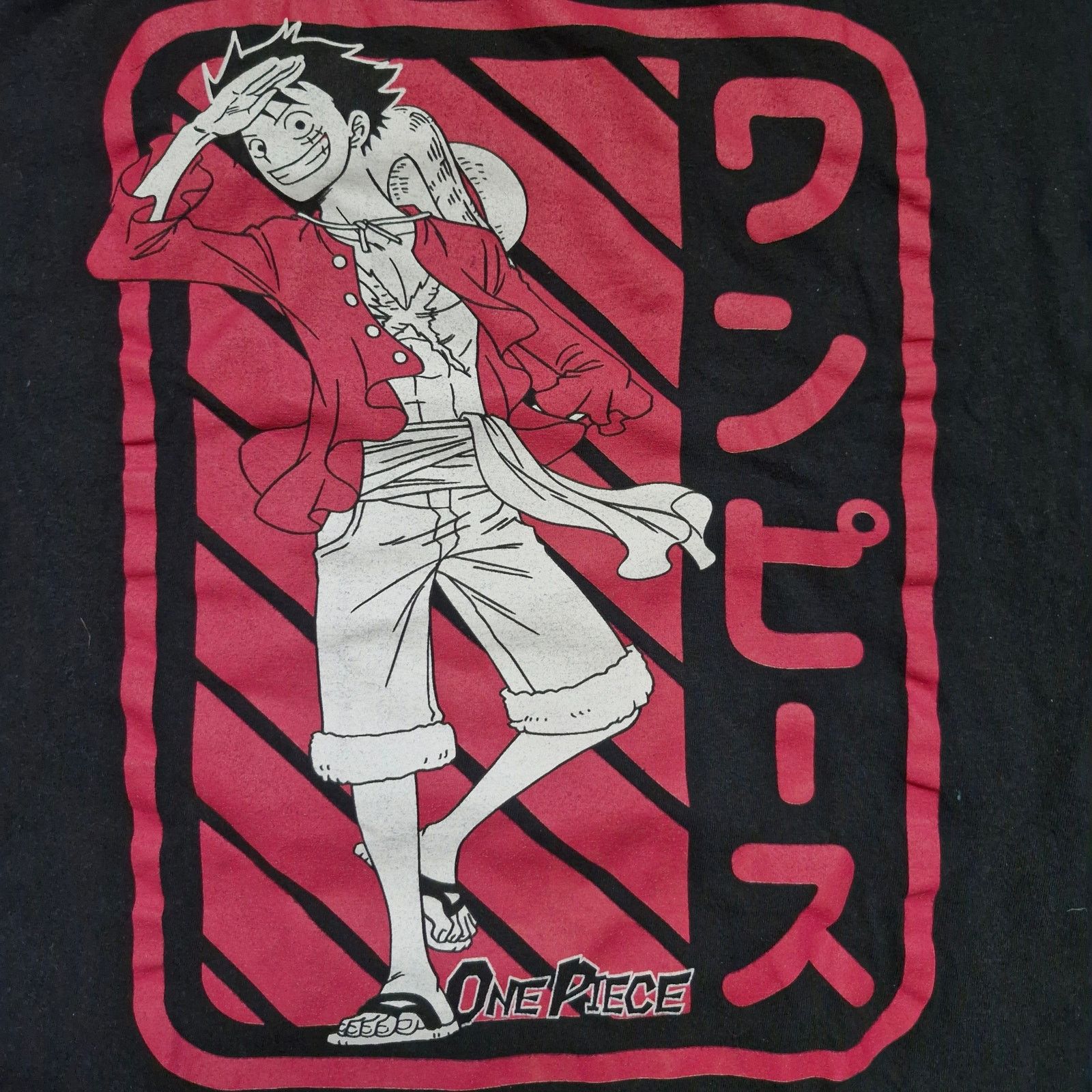 Ripple Junction One Piece Anime Graphic T-Shirt Men’s Medium Black Tee Size US M / EU 48-50 / 2 - 2 Thumbnail