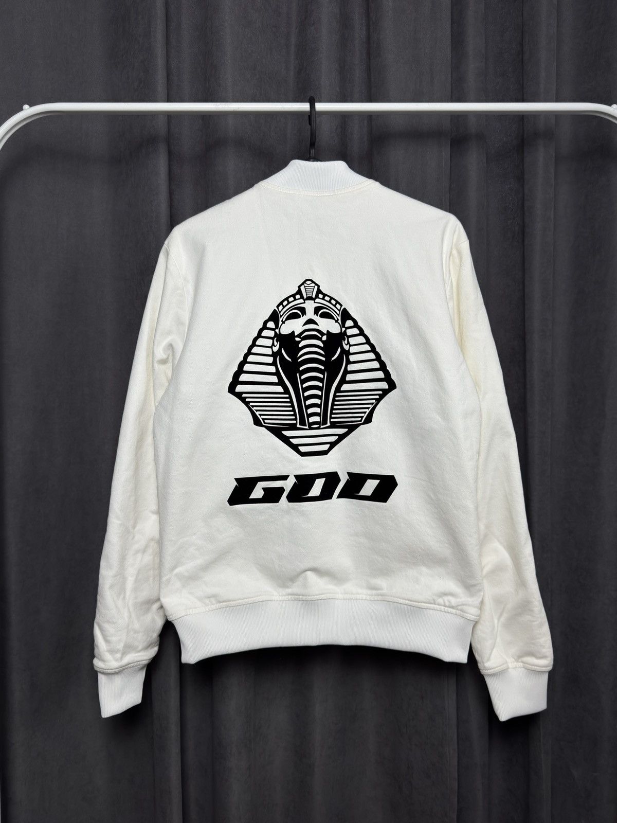 Vintage Vintage Streetwear GOD Japanes Bomber Jacket Size US M / EU 48-50 / 2 - 1 Thumbnail