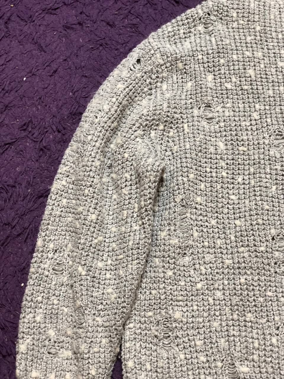 Allsaints vintage streetwear Allsaints Y2K Sweatshirt Avant-Garde gray Size US XL / EU 56 / 4 - 17 Thumbnail