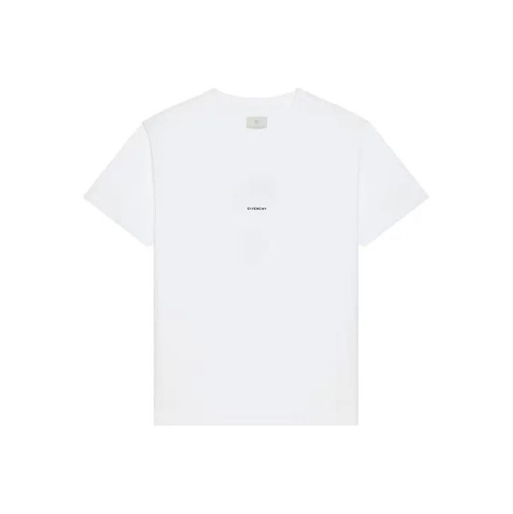 Givenchy GIVENCHY SS23 Letter Logo Print Loose Short Sleeve T-Shirt Size US M / EU 48-50 / 2 - 1 Thumbnail