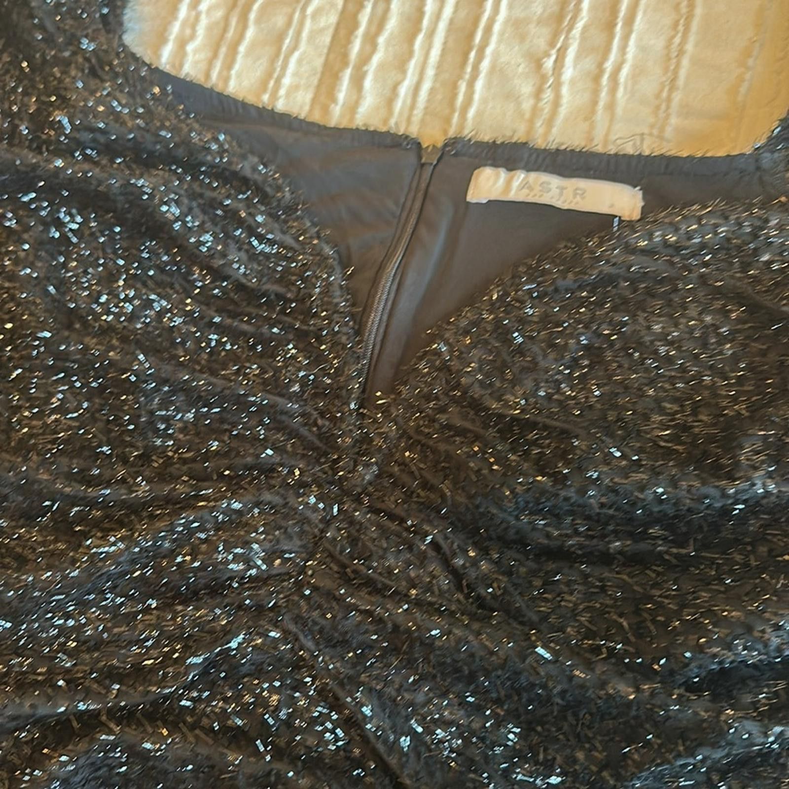 AUTRY ASTR sz 6 MEDIUM party NYE dress metallic sparkle Mini Size M / US 6-8 / IT 42-44 - 5 Thumbnail