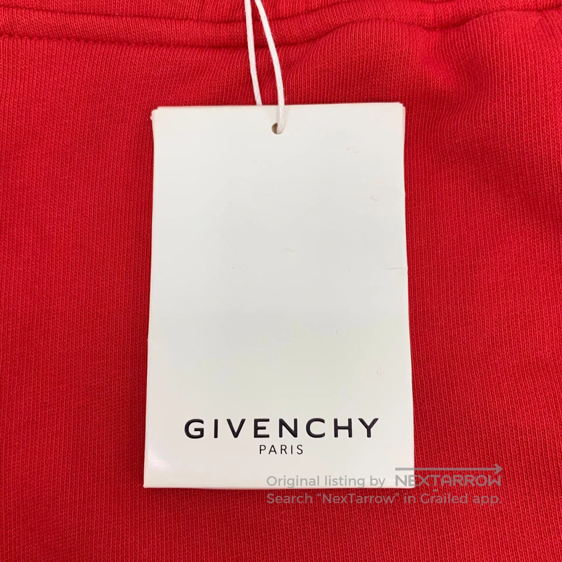 Givenchy Givenchy size XL Red Striped Cotton Casual Drawstring Shor Size US 27 - 6 Thumbnail