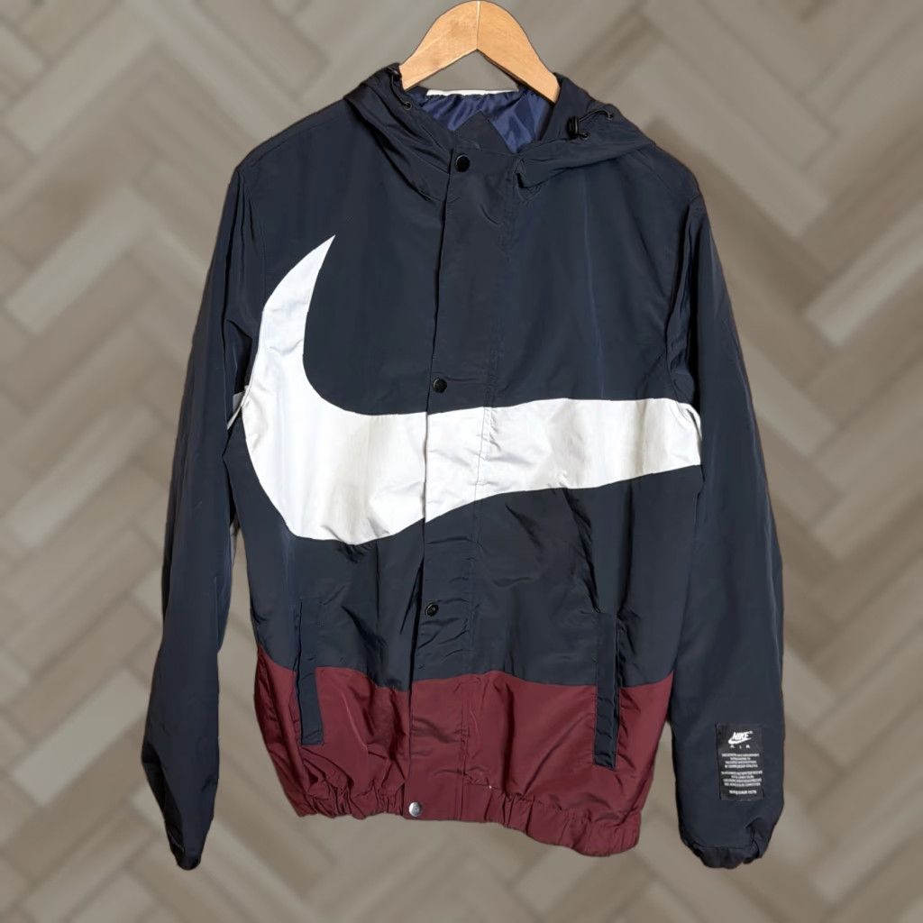 Nike Nike Windbreaker Swoosh Colorblock Lined Hooded Full Zip 2XL Men’s Multicolor Jacket Size US XXL / EU 58 / 5 - 1 Thumbnail