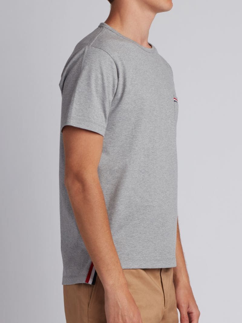 Thom Browne Thom Browne - Chest Pocket Short Sleeve T-Shirt Size US XS / EU 42 / 0 - 15 Thumbnail