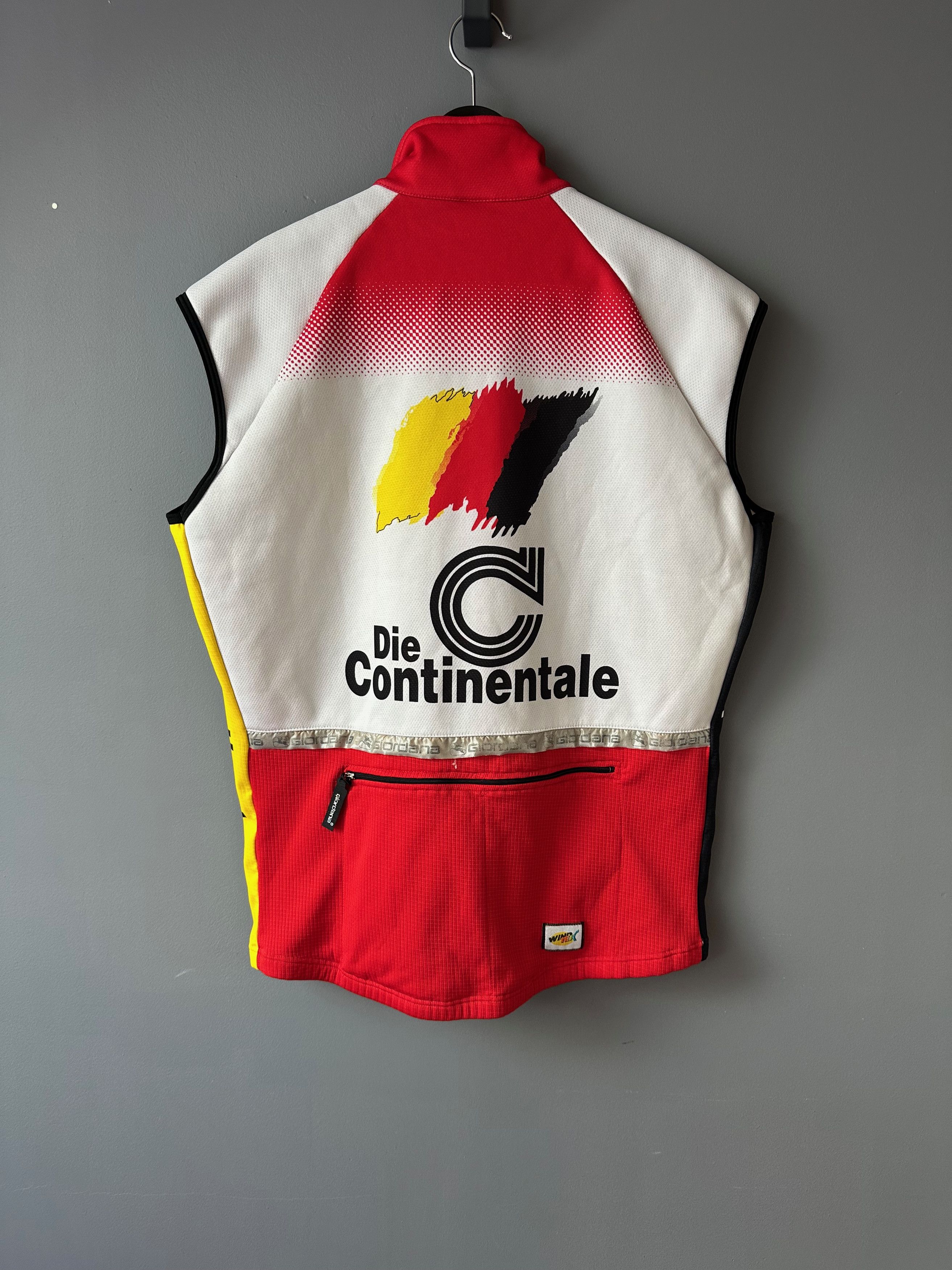Vintage 1999 Giordana Die Continentale Cycling Vest fleece gilet Size US XXL / EU 58 / 5 - 8 Thumbnail