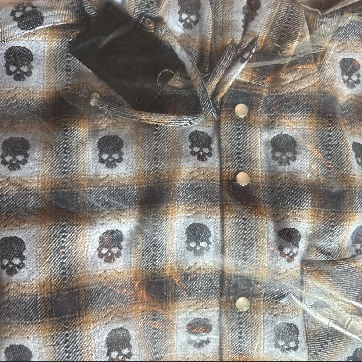 Supreme Supreme (N)umbernine flannel hoodie Size US XL / EU 56 / 4 - 4 Thumbnail