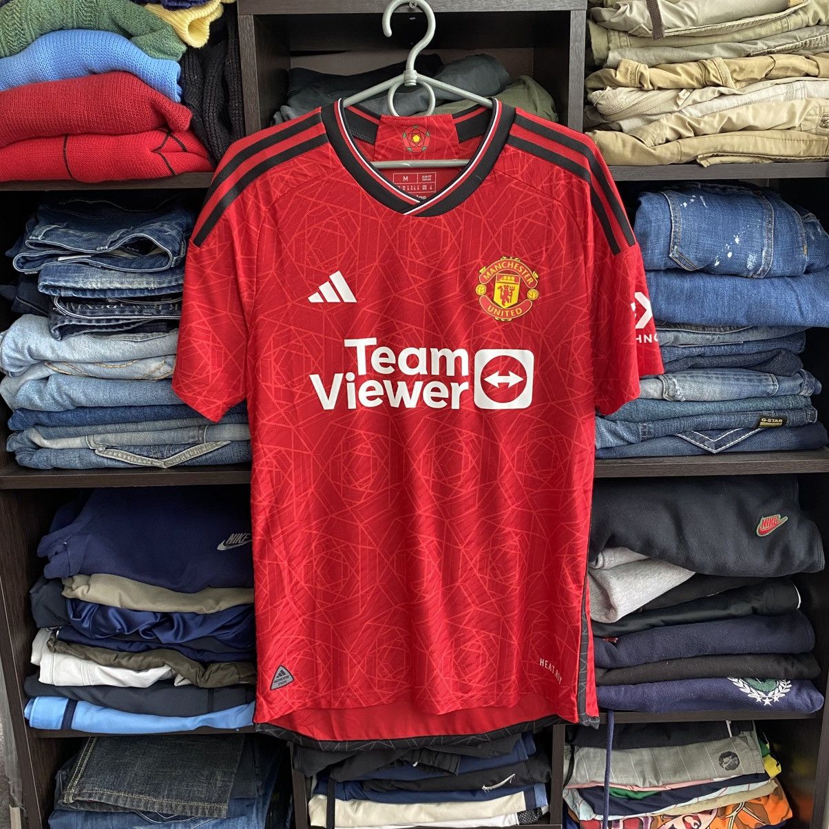 Adidas Mens Adidas Manchester United 2024 Molloy player jersey Size US M / EU 48-50 / 2 - 1 Thumbnail