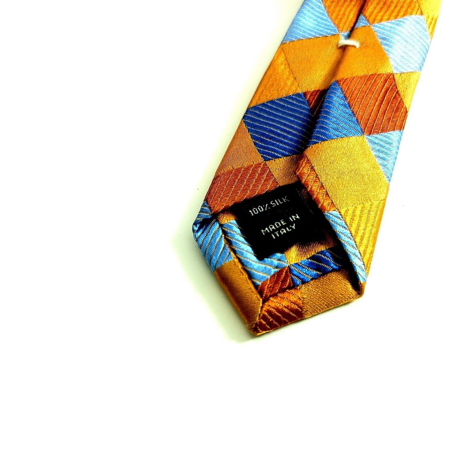 Jos. A. Bank Jos A Bank Signature Collection Geometric Orange Blue Woven Size ONE SIZE - 4 Thumbnail