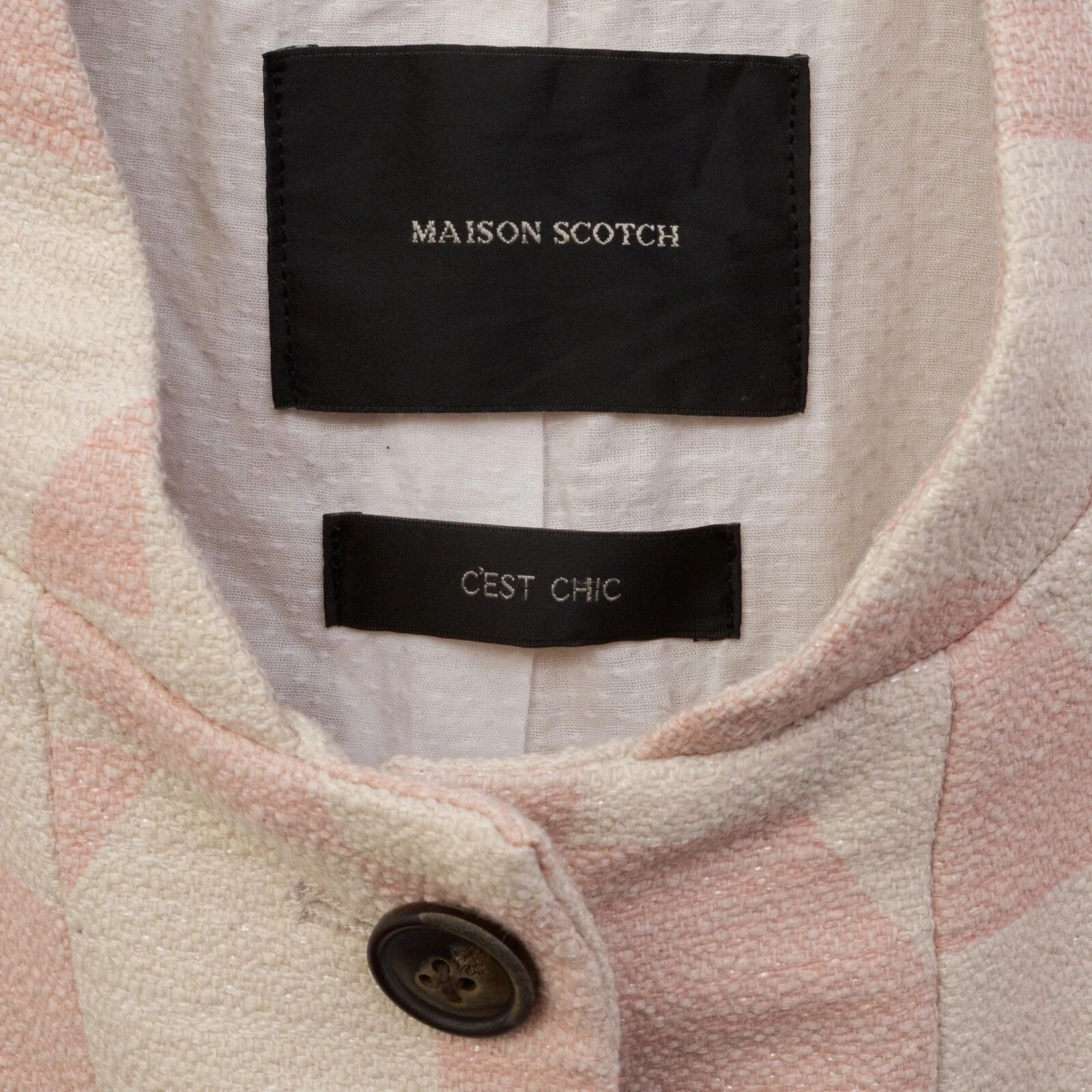 Maison Scotch C'EST CHIC Women's S Jacket Cotton Overcoat US 2 Coat Size S / US 4 / IT 40 - 5 Thumbnail