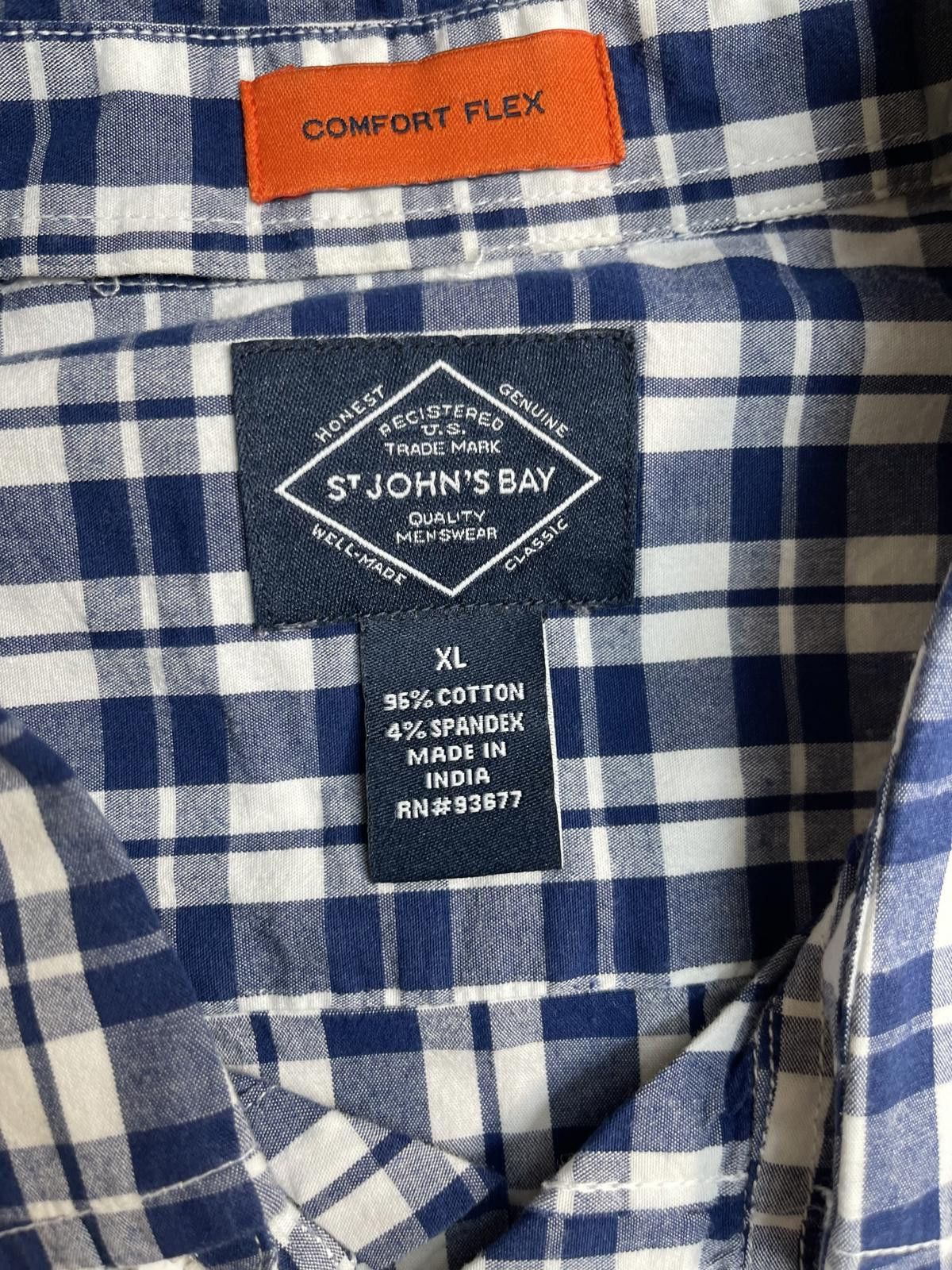 Affliction ST JOHN BAY VIRGIN MARRY STYLE FLANNEL Size 44R - 3 Thumbnail
