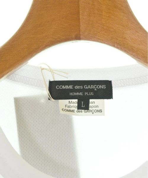 Comme des Garcons Homme Plus T-Shirts Long Length Short Sleeve Crewneck White Size US L / EU 52-54 / 3 - 5 Thumbnail