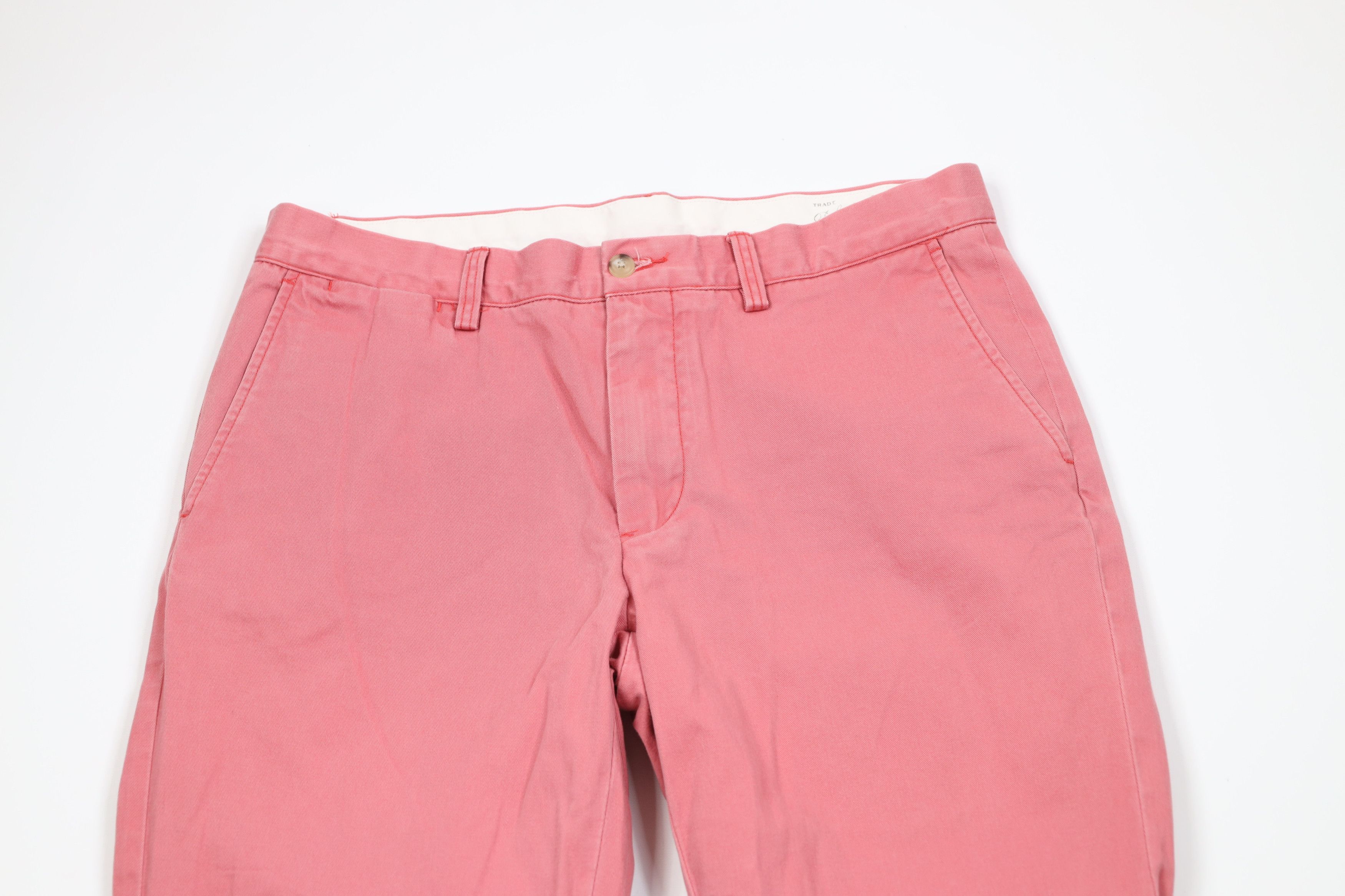 Ralph Lauren Vintage Ralph Lauren Stonewash Straight Leg Chino Pants Red Size US 33 - 2 Thumbnail
