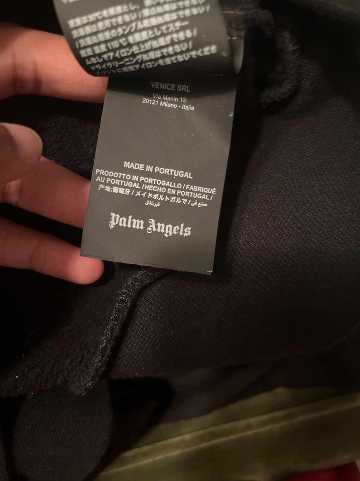 Palm Angels Palm Angels All Over Repeat Logo Hoodie | Grailed