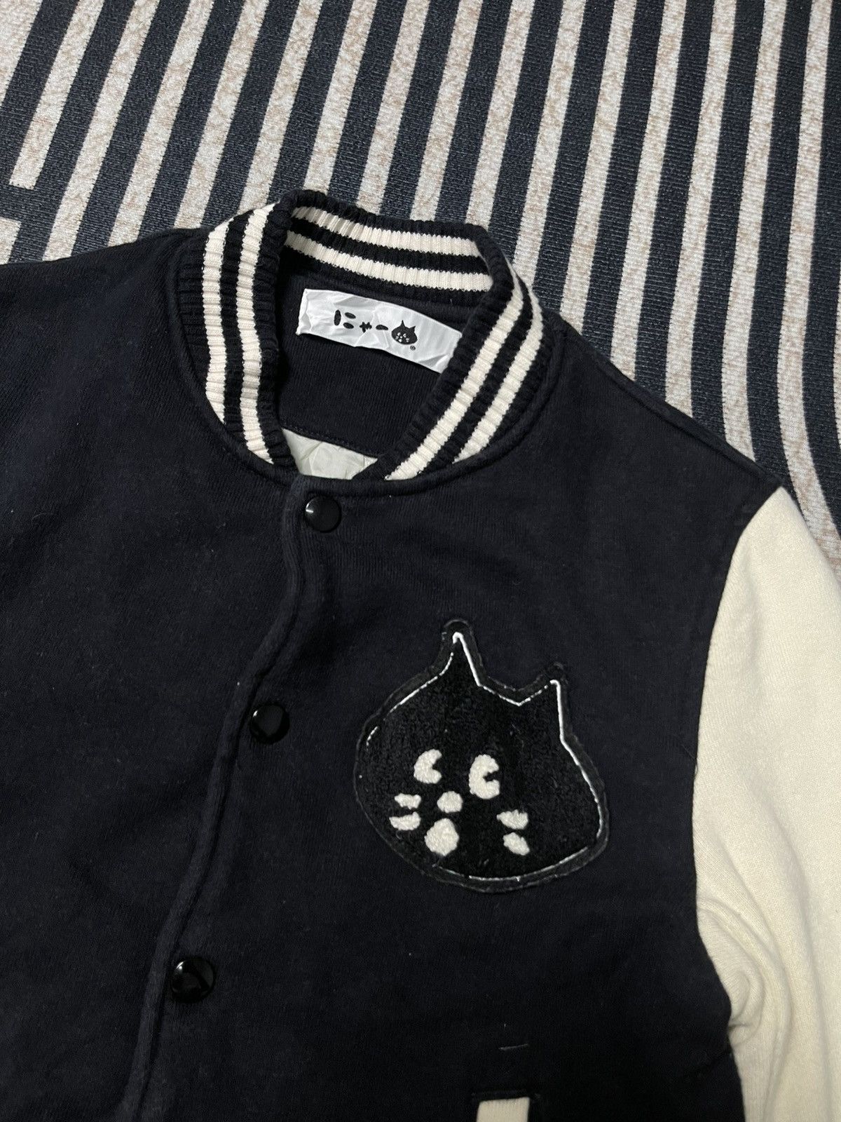 Ne-Net 2000s ISSEY MIYAKE NE-NET VARSITY JACKET RARE Size US XS / EU 42 / 0 - 6 Thumbnail