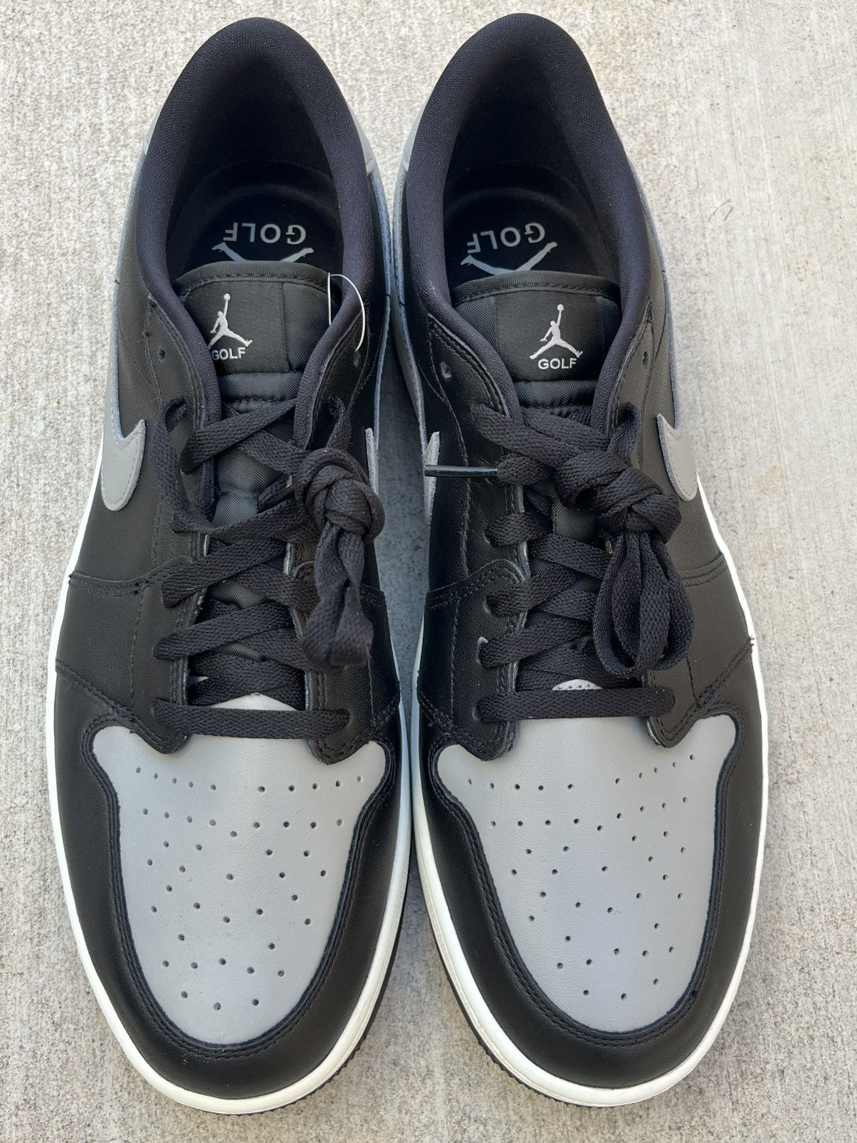 Jordan Brand Nike Air Jordan 1 Low Golf Shoe ‘Shadow’ DD9315-001 Size 14 Size US 14 / EU 47 - 6 Thumbnail