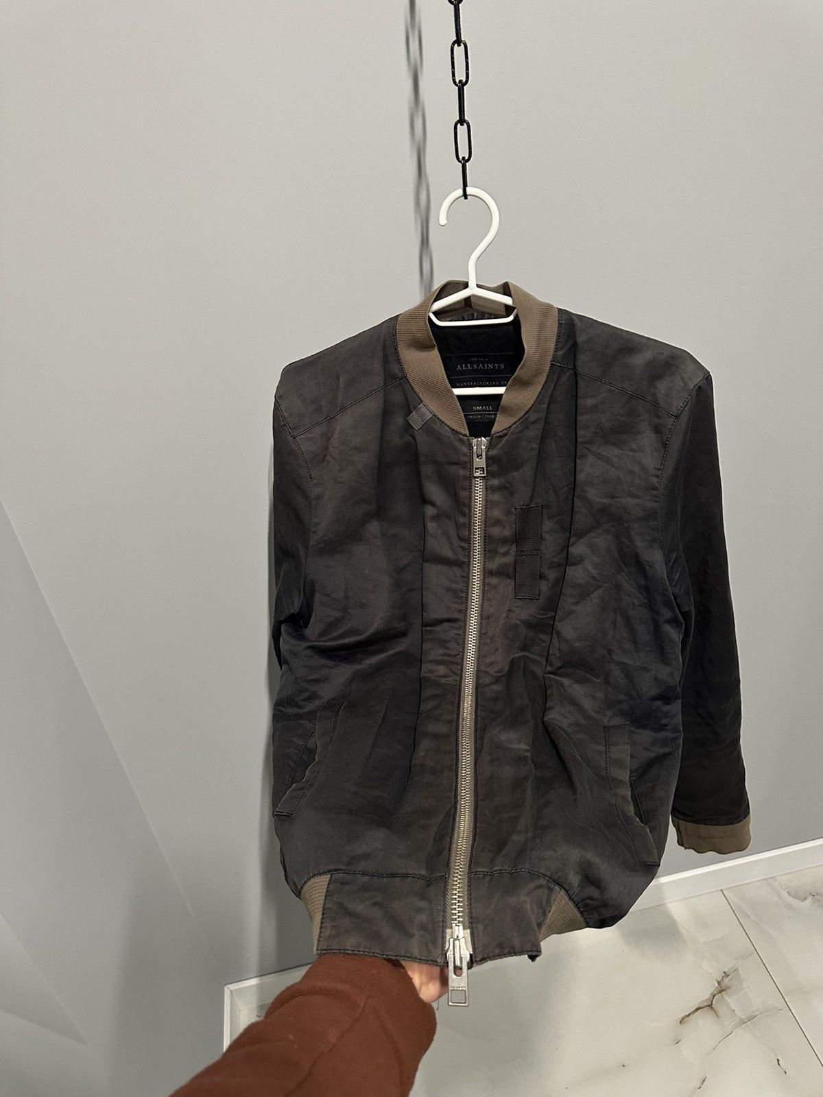 Allsaints All Saints Bomber Faded Jacket Avant Garde Rick Owens Type Size US S / EU 44-46 / 1 - 14 Thumbnail