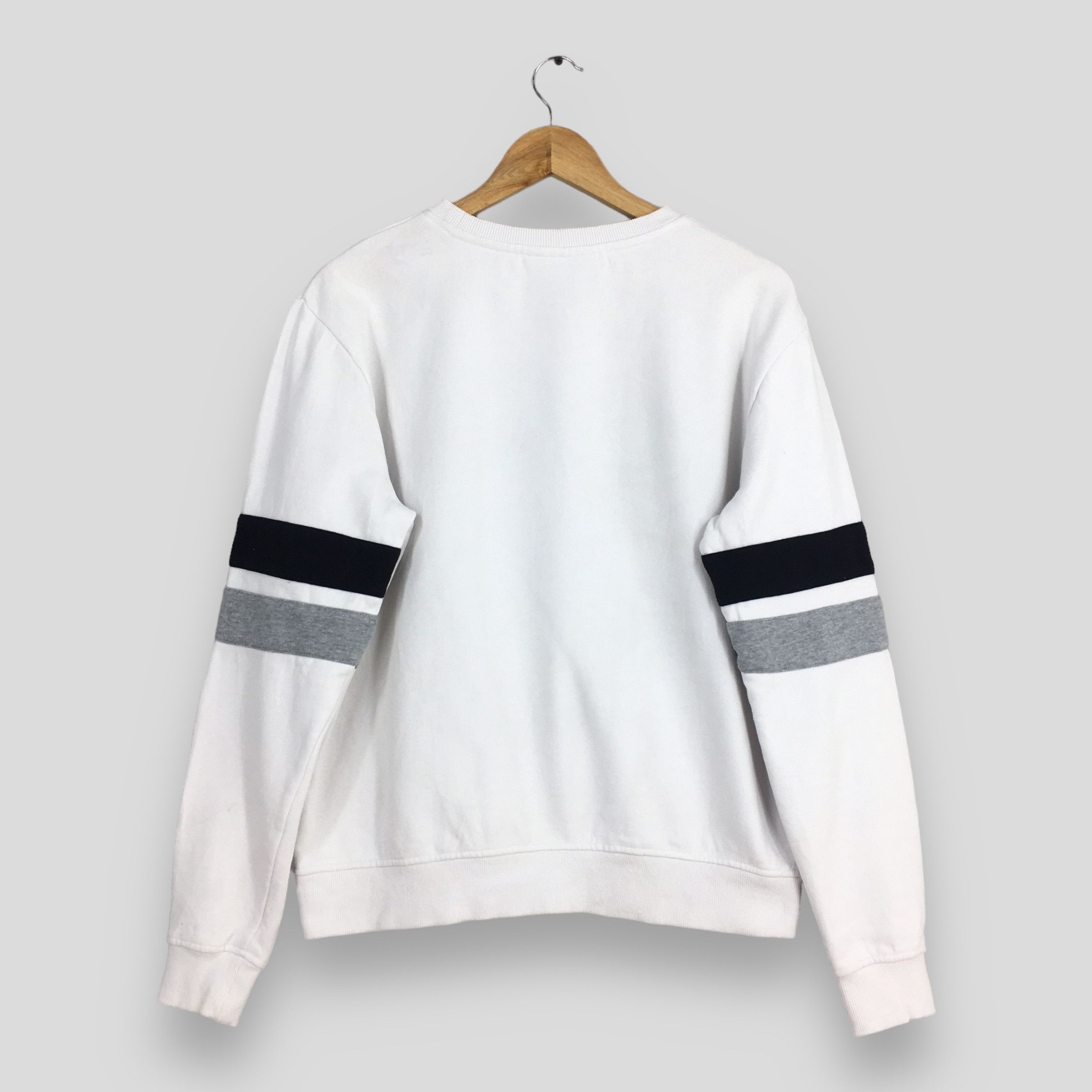 Fila × Vintage Vintage Fila Italia White Sweatshirt Medium Size US M / EU 48-50 / 2 - 7 Thumbnail