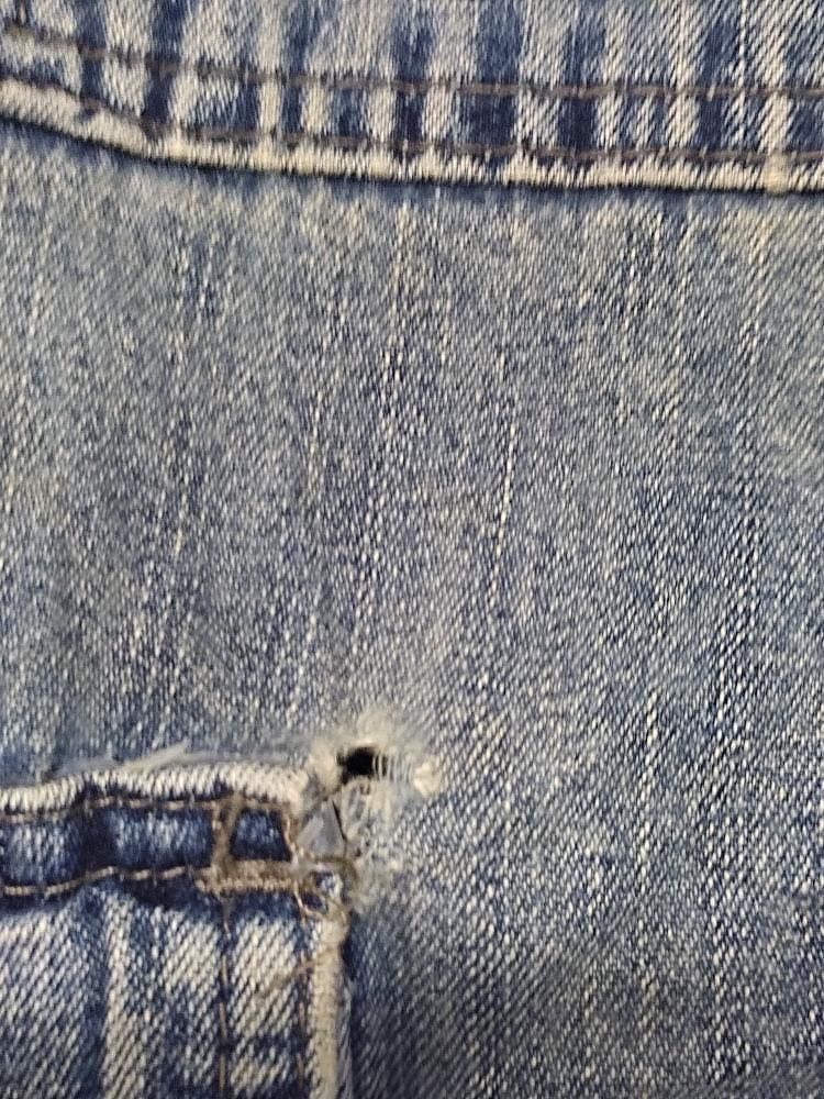 Vintage × Wrangler VINTAGE WRANGLER CARGO JEANS DISTRESSED STYLE Size US 41 - 12 Thumbnail
