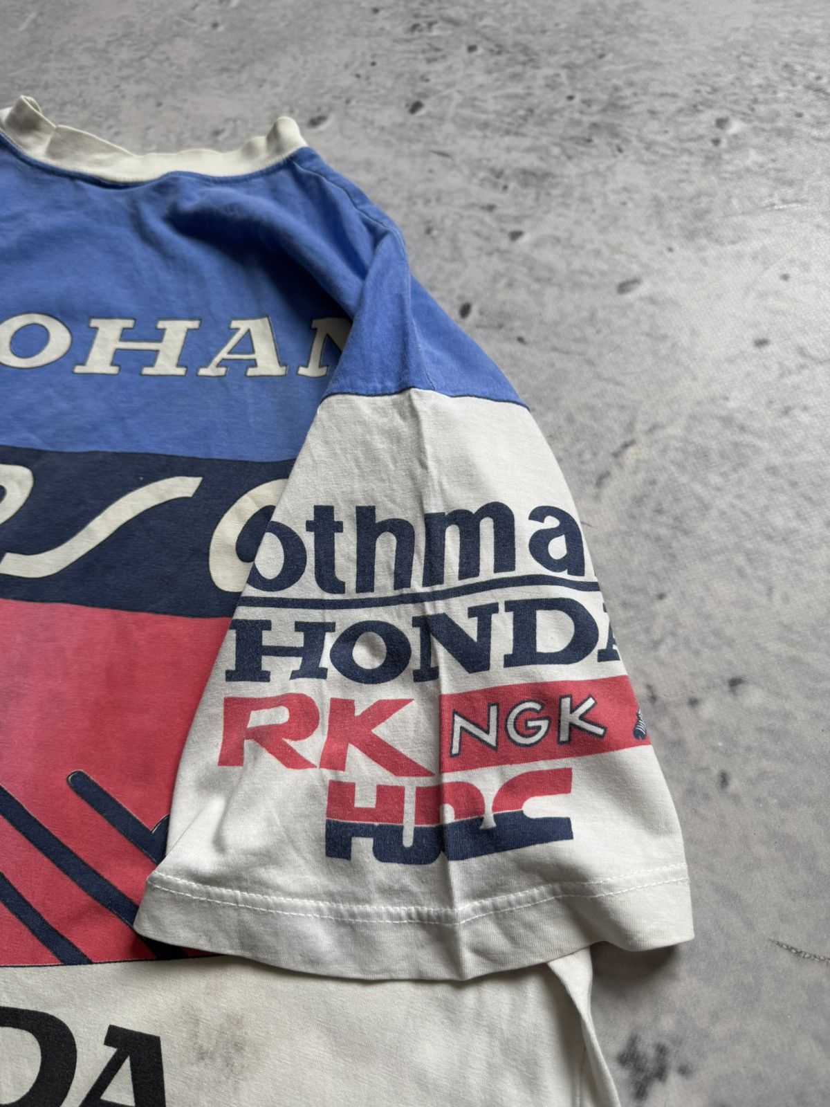 Honda × Vintage 🚗🌪️FADE HONDA RACING TEE VINTAGE NSR Size US L / EU 52-54 / 3 - 5 Thumbnail