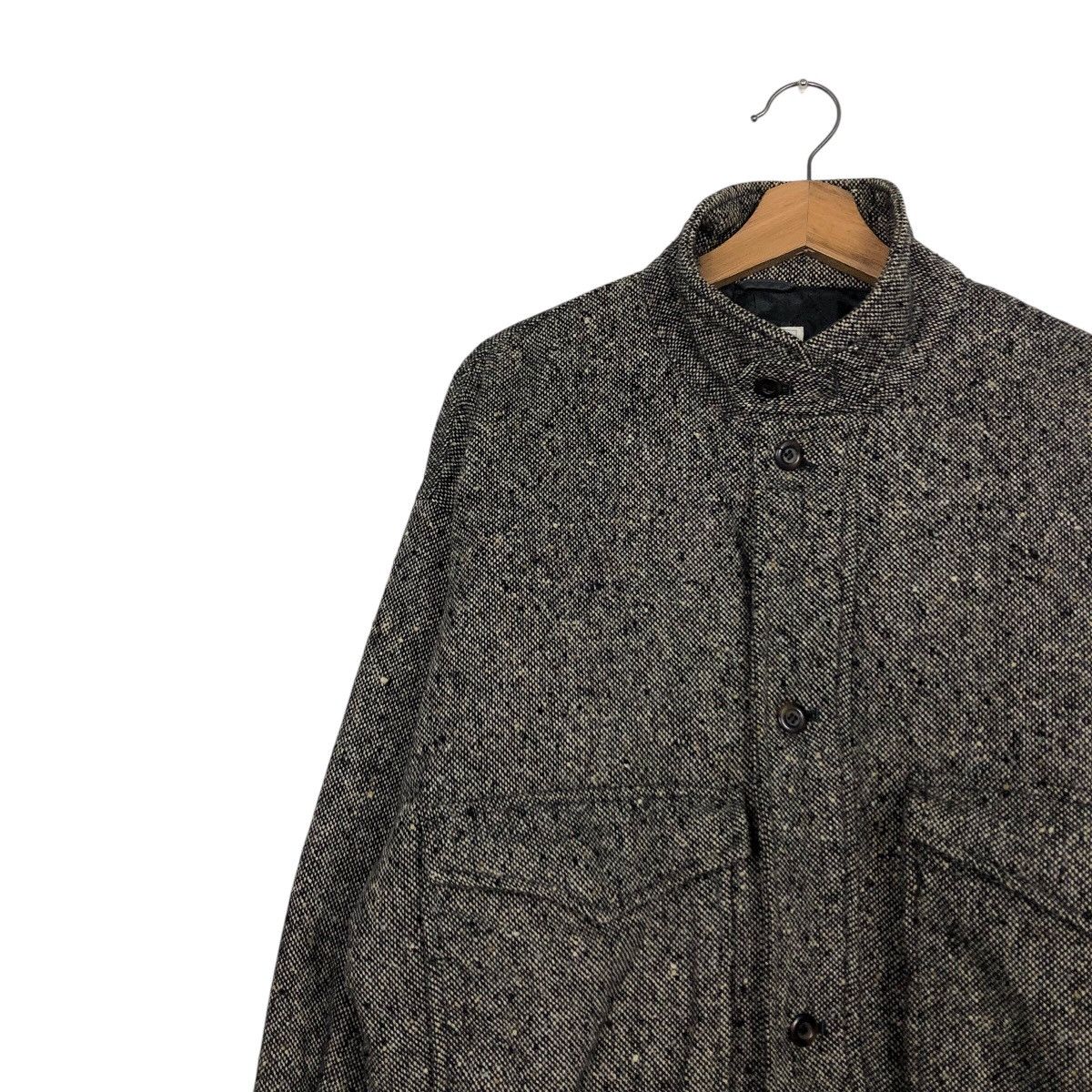Japanese Brand 📌Vintage Wool Herringbone Bomber Jacket Issey Miyake Size US M / EU 48-50 / 2 - 8 Thumbnail