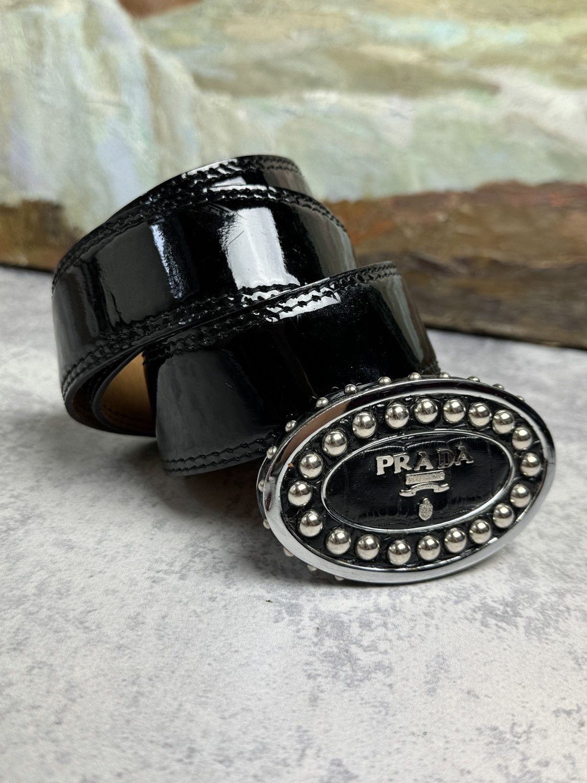 Limited Edition Prada “Rockstar” Belt Prada Studded Bag | Grailed main image 2