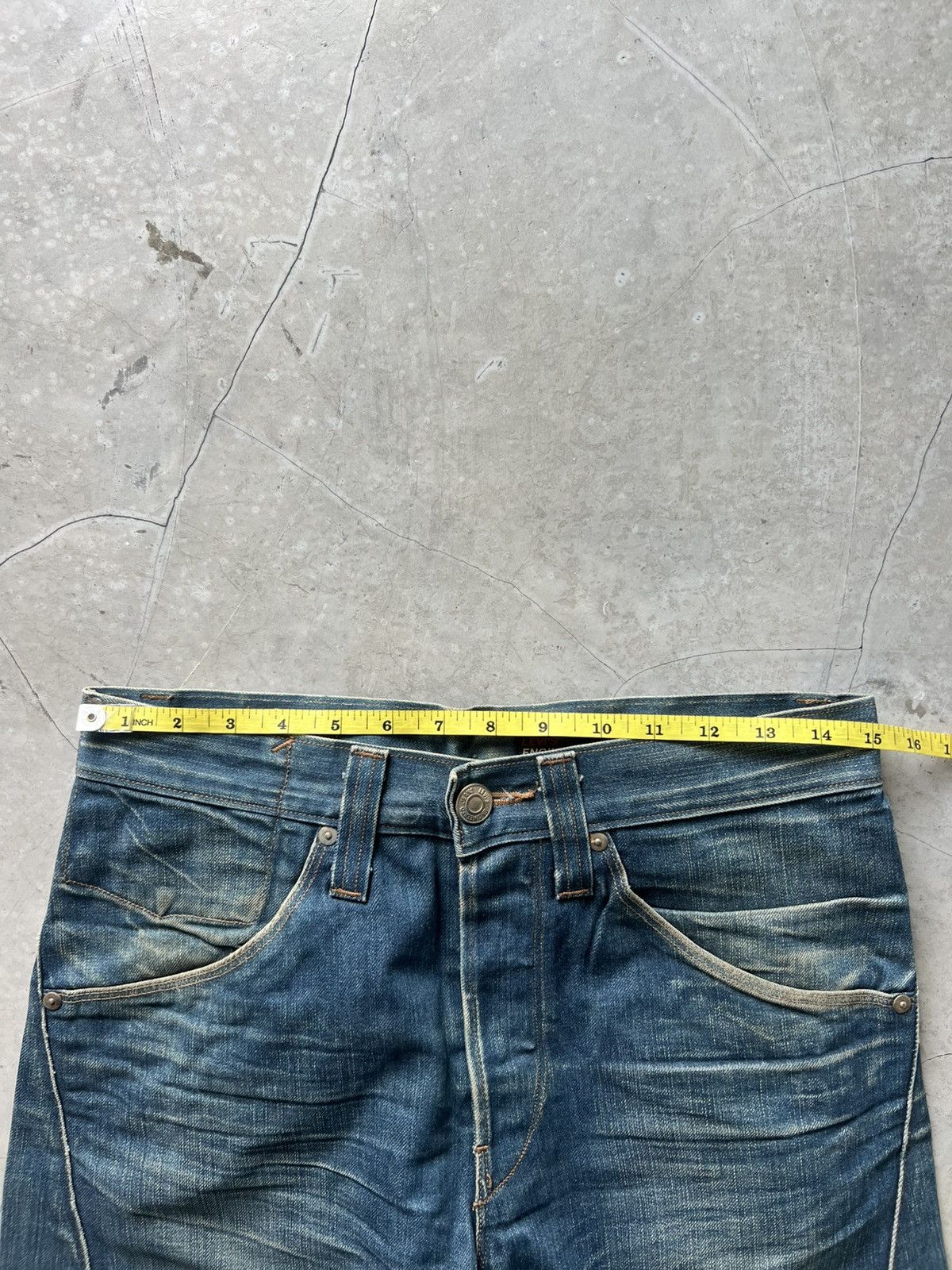 Levi's Levis Engineered Jeans Buckle Back Tag W28 Actual 30x30 Size US 28 / EU 44 - 9 Thumbnail