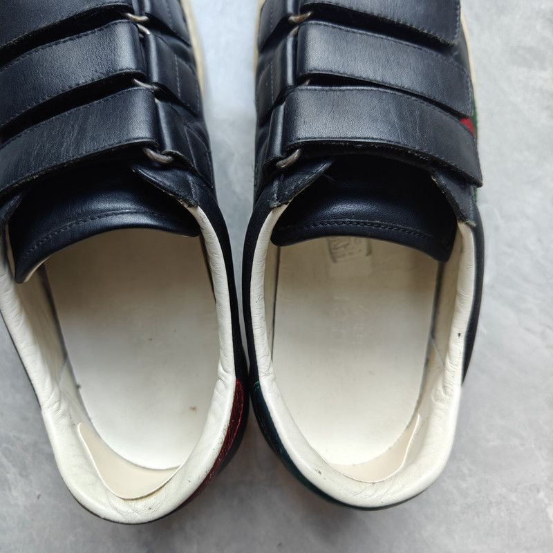 Gucci Gucci Ace Velcro Fashion Sneakers for Men Size US 8 / EU 41 - 9 Thumbnail