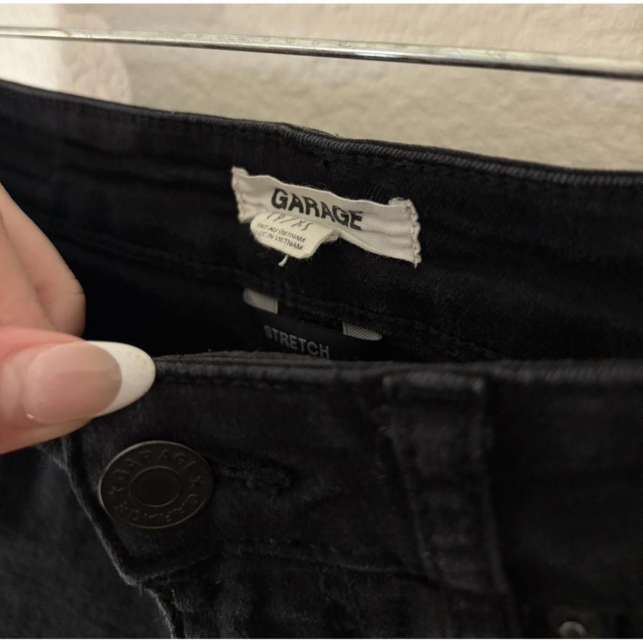 Garage garage black denim mini skirt XS Size 25" / US 0 / IT 36 - 3 Thumbnail