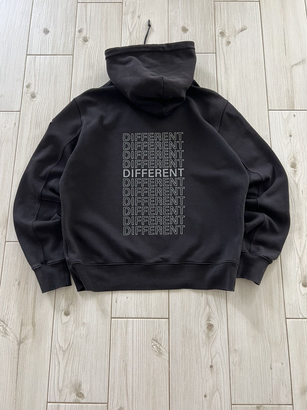 Moncler MONCLER Black Hoodie Same But Different Big Logo Patch Size US S / EU 44-46 / 1 - 3 Thumbnail