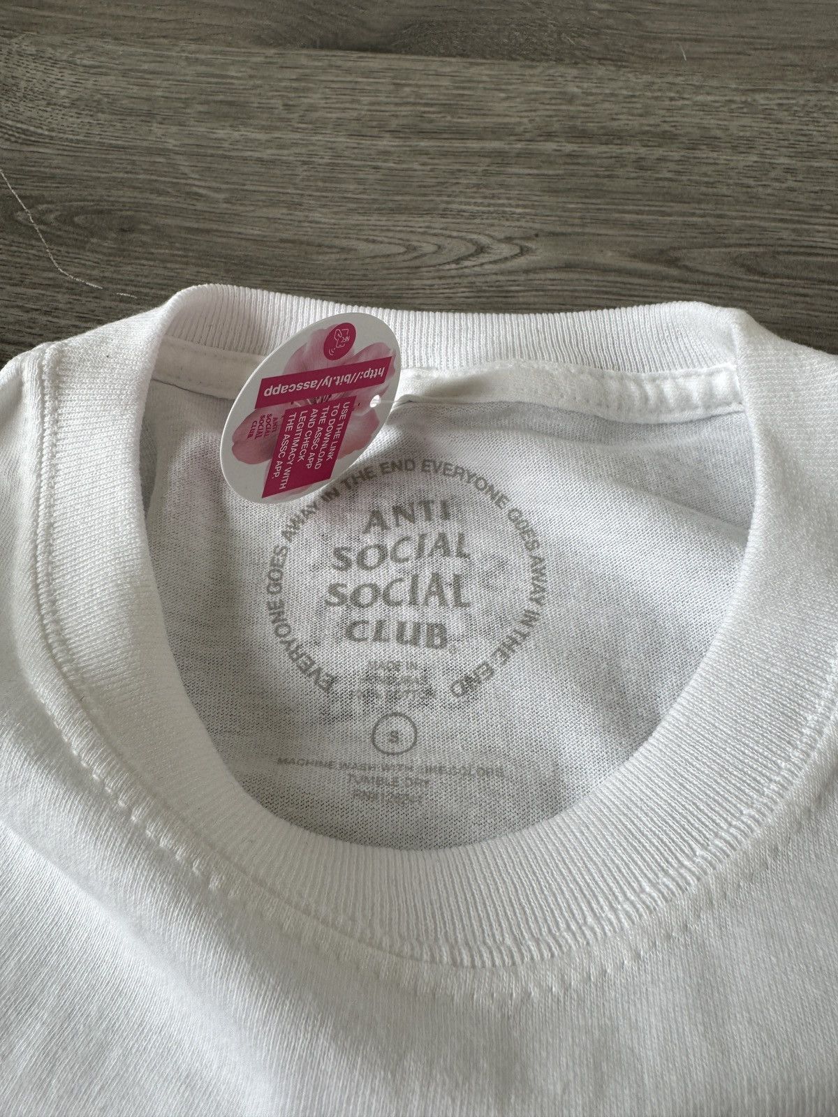 Anti Social Social Club Anti Social Tee Size US S / EU 44-46 / 1 - 3 Thumbnail