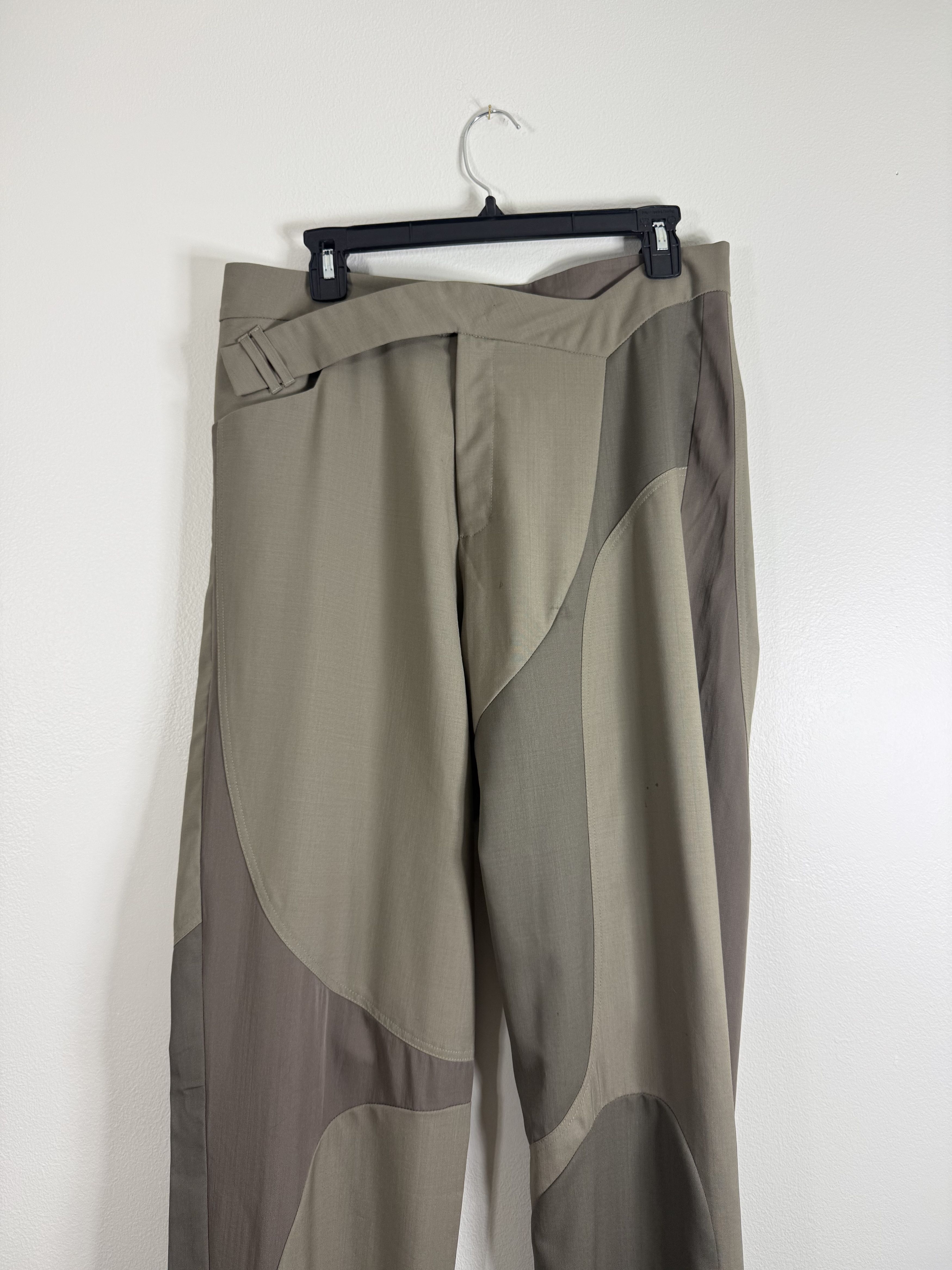 Mainline:RUS/Fr.CA/DE Multi-Panel Asymmetrical Technical Trousers Size US 32 / EU 48 - 3 Thumbnail