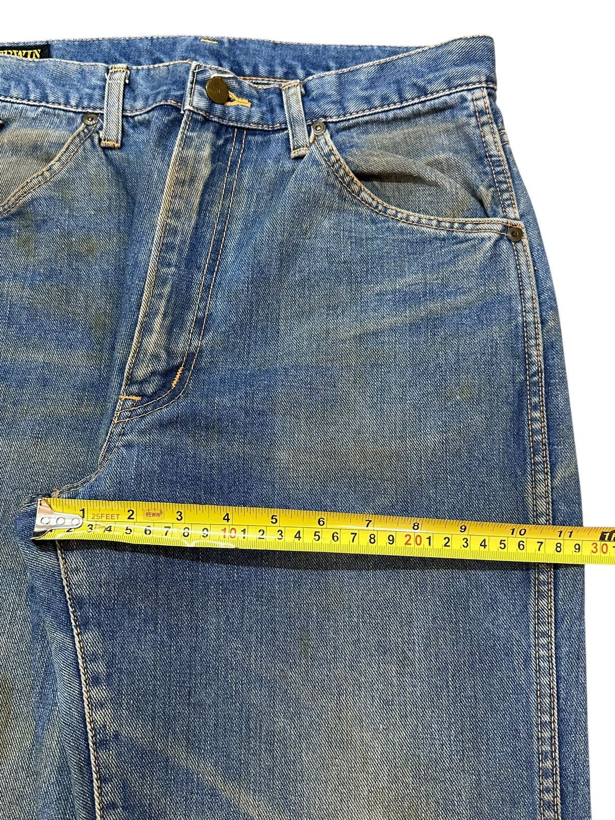Edwin Vintage Edwin Mud Wash “Sold Only At The Fitnest Store” Jean Size US 30 / EU 46 - 15 Thumbnail