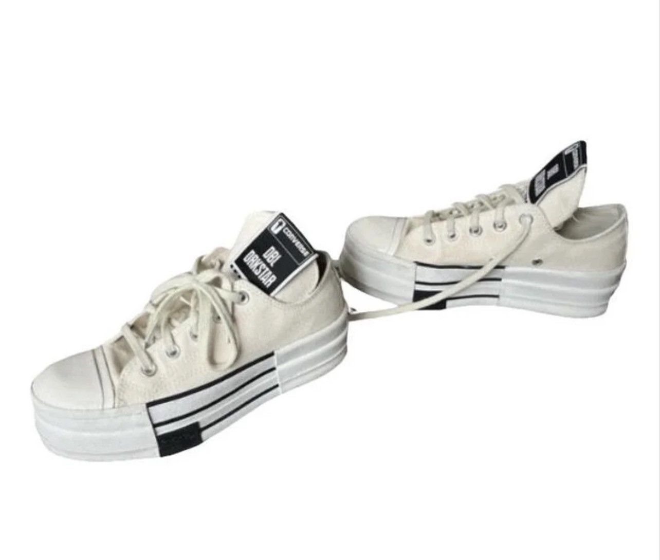 Rick Owens Rick Owens DRKSHDW DBL Drkstar off-white Unisex US 4. Size US 6.5 / IT 36.5 - 2 Thumbnail