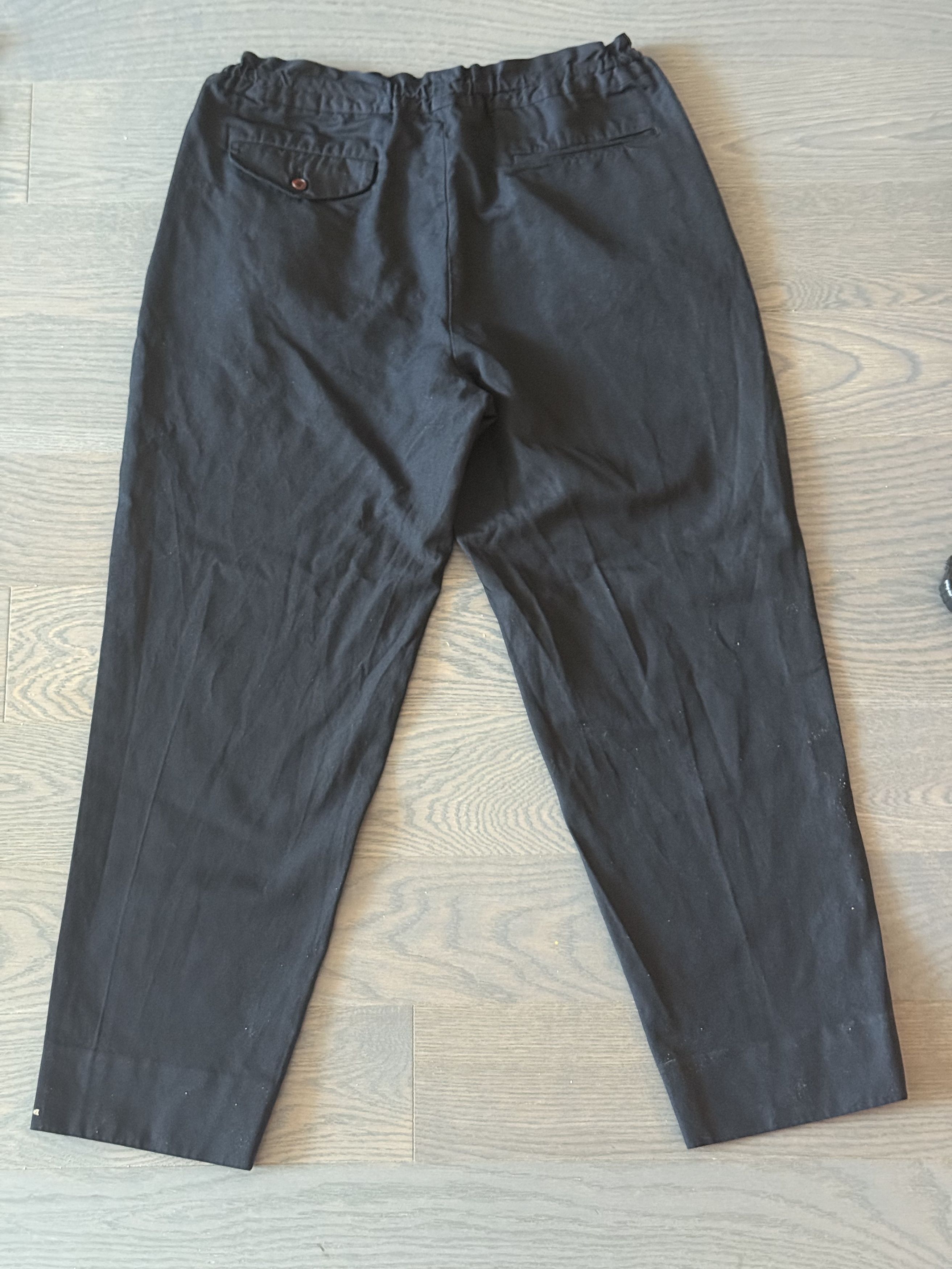 Comme des Garcons Homme Plus CdG Homme Plus Drawstring Dress Pants Size US 32 / EU 48 - 2 Thumbnail