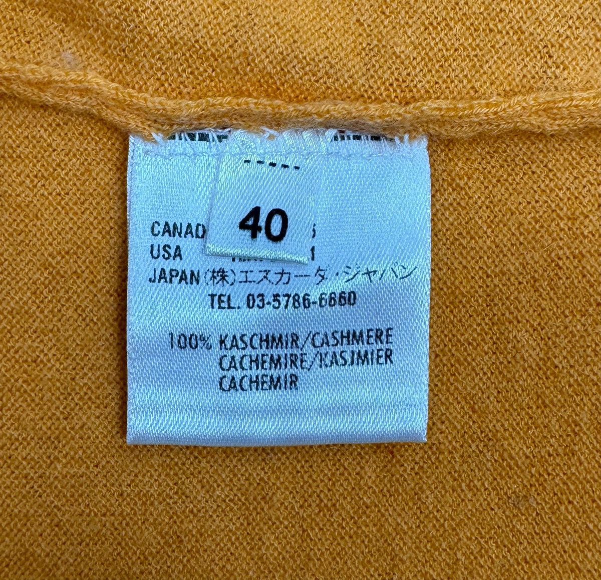 Escada × Vintage Escada Cashmere Blouse Short Sleeve size De40 IT46 Size L / US 10 / IT 46 - 10 Thumbnail