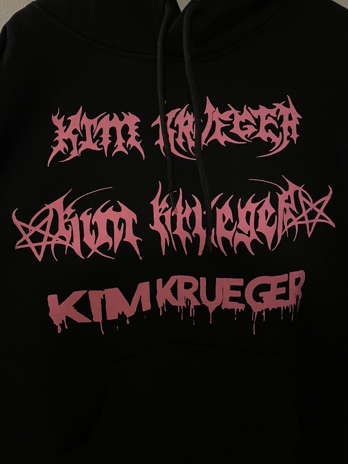 Destroy Lonely *LAST DROP* Kim Krueger Studded Belt Script Hoodie Size US XL / EU 56 / 4 - 3 Thumbnail