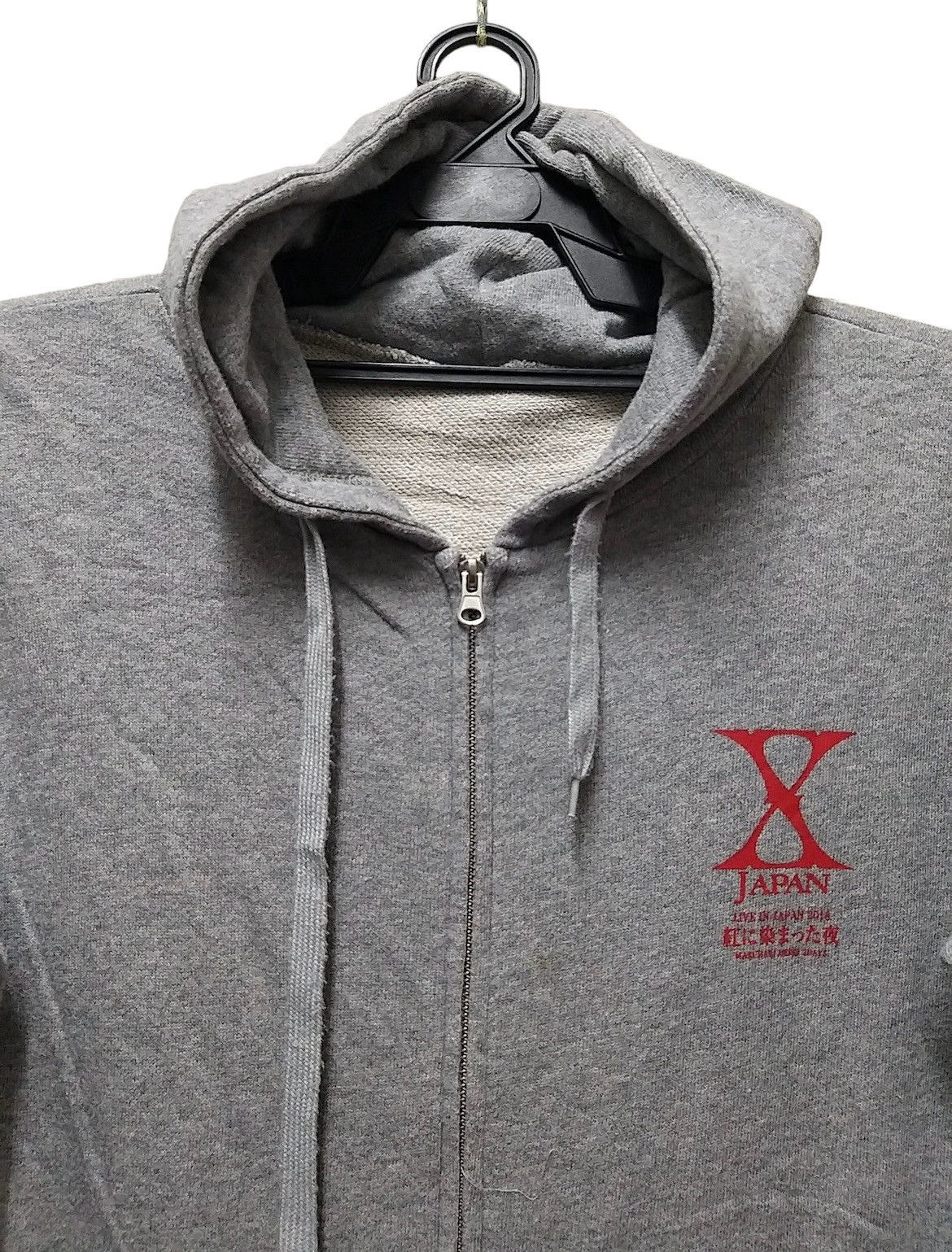 Band Tees RARE🔥X-JAPAN"JAPANESE ROCK BAND" TOUR 2018 ZIPPER HOODIES Size US M / EU 48-50 / 2 - 3 Thumbnail