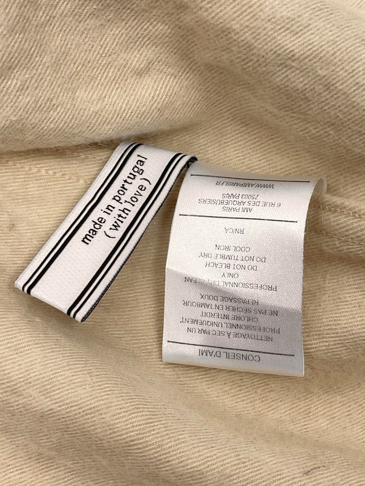 AMI Ami Paris Cotton & Virgin Wool Shirt – Size 42 Size US M / EU 48-50 / 2 - 14 Thumbnail