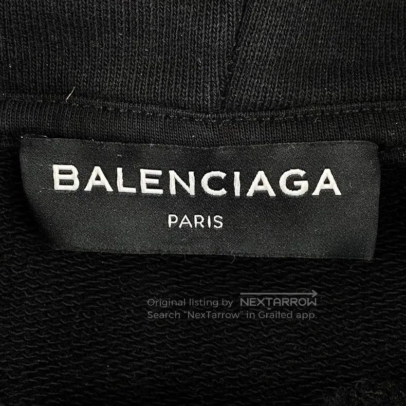 Balenciaga Balenciaga Chest Letter Hoodie Size US XS / EU 42 / 0 - 3 Thumbnail