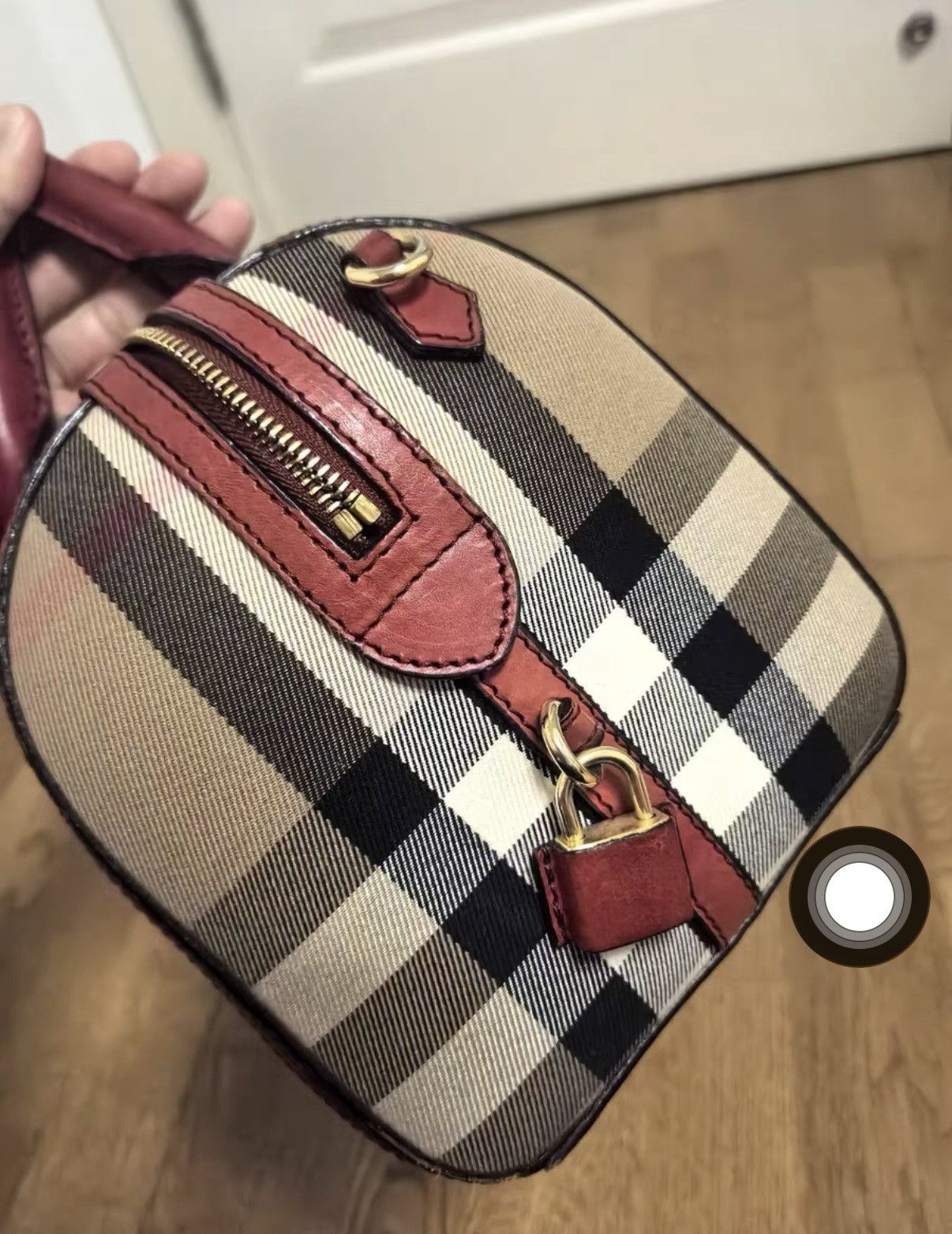 Burberry Burberry Classic Check Boston Bag Size ONE SIZE - 3 Thumbnail