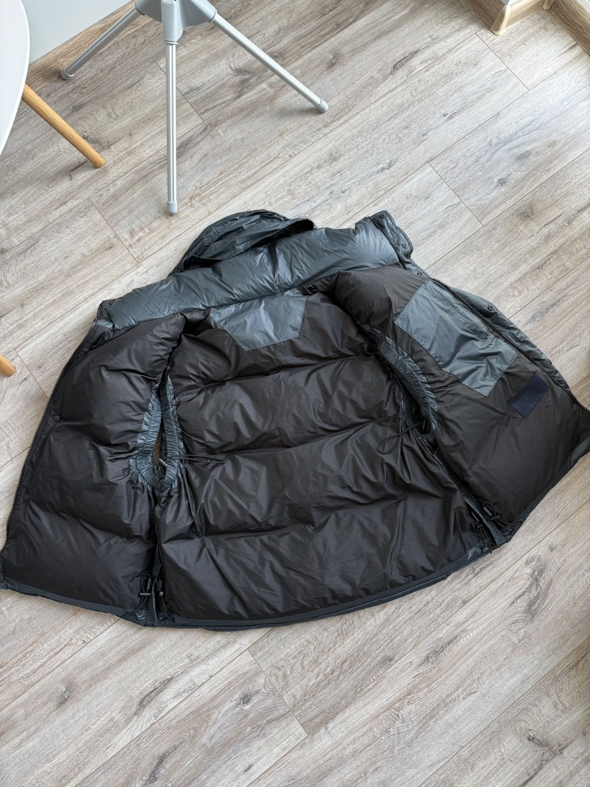 Juun.J Juun.J Technical Padded Hooded Vest Green Nylon Avant Garde Size US M / EU 48-50 / 2 - 16 Thumbnail