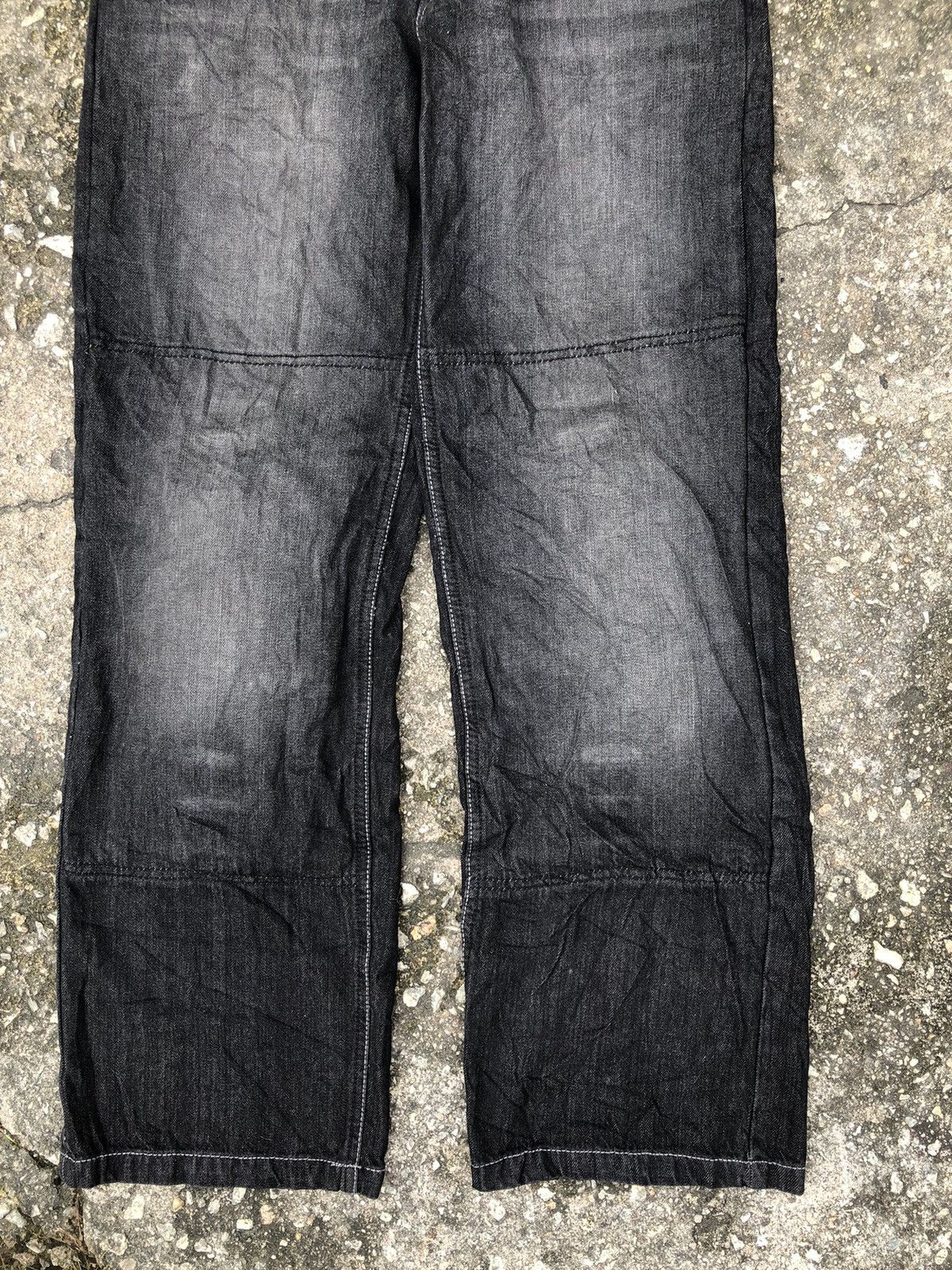 Japanese Brand 💥RARE!💥Vintage Komine Kevlar Protection Denim Baggy Jeans Size US 32 / EU 48 - 4 Thumbnail