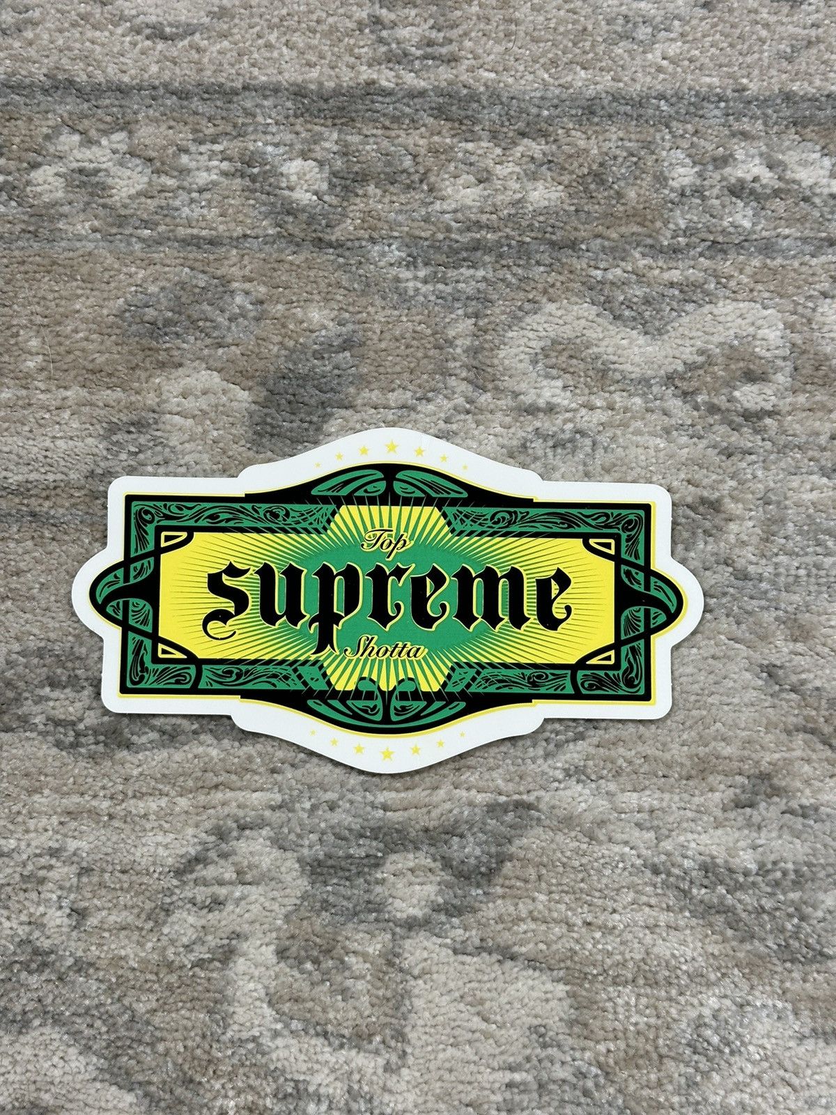 Supreme Supreme Top Shotta Sticker Size ONE SIZE - 1 Thumbnail