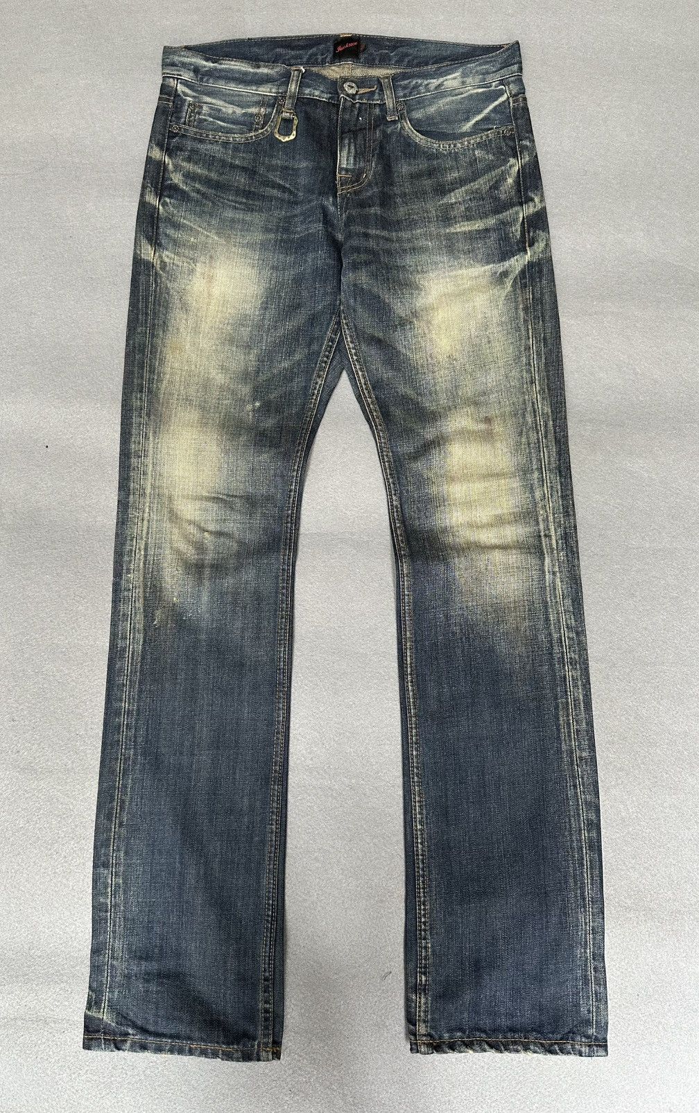 JACKROSE Jack Rose Japan Claw Marks Blue Rusty Denim Size US 32 / EU 48 - 1 Thumbnail