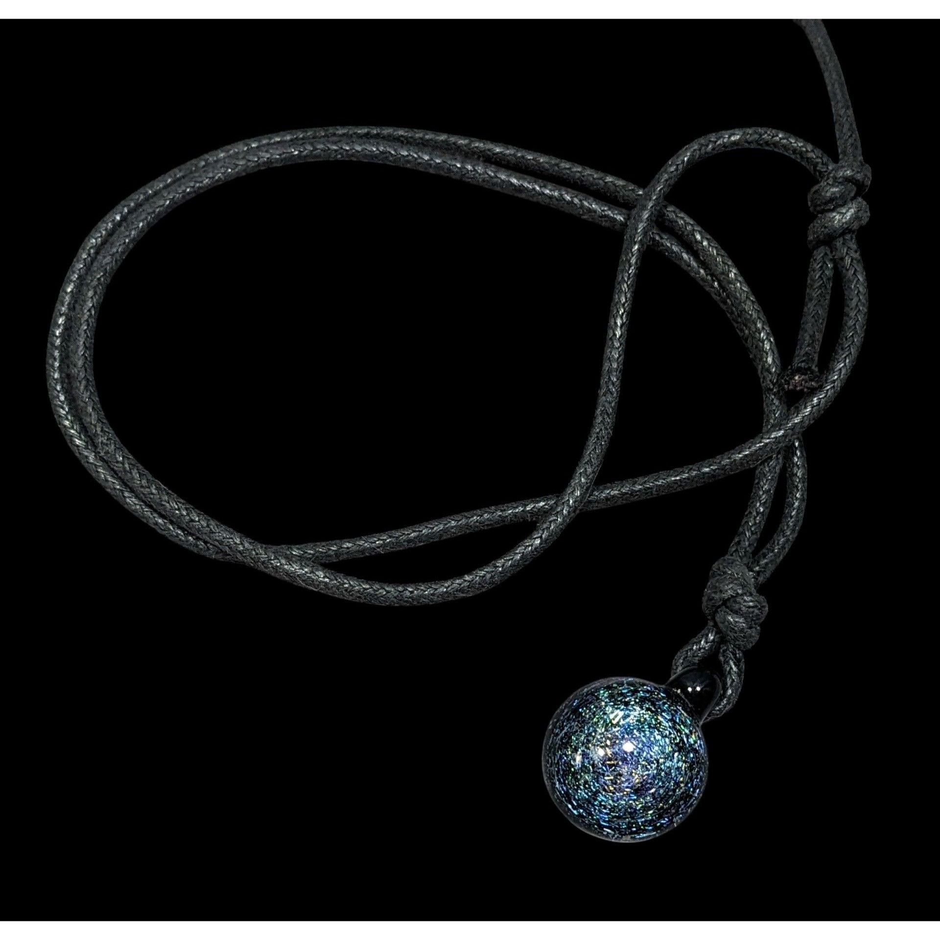 Other Whimsical Galaxy Dichroic Glass Pendant Necklace Size ONE SIZE - 1 Thumbnail