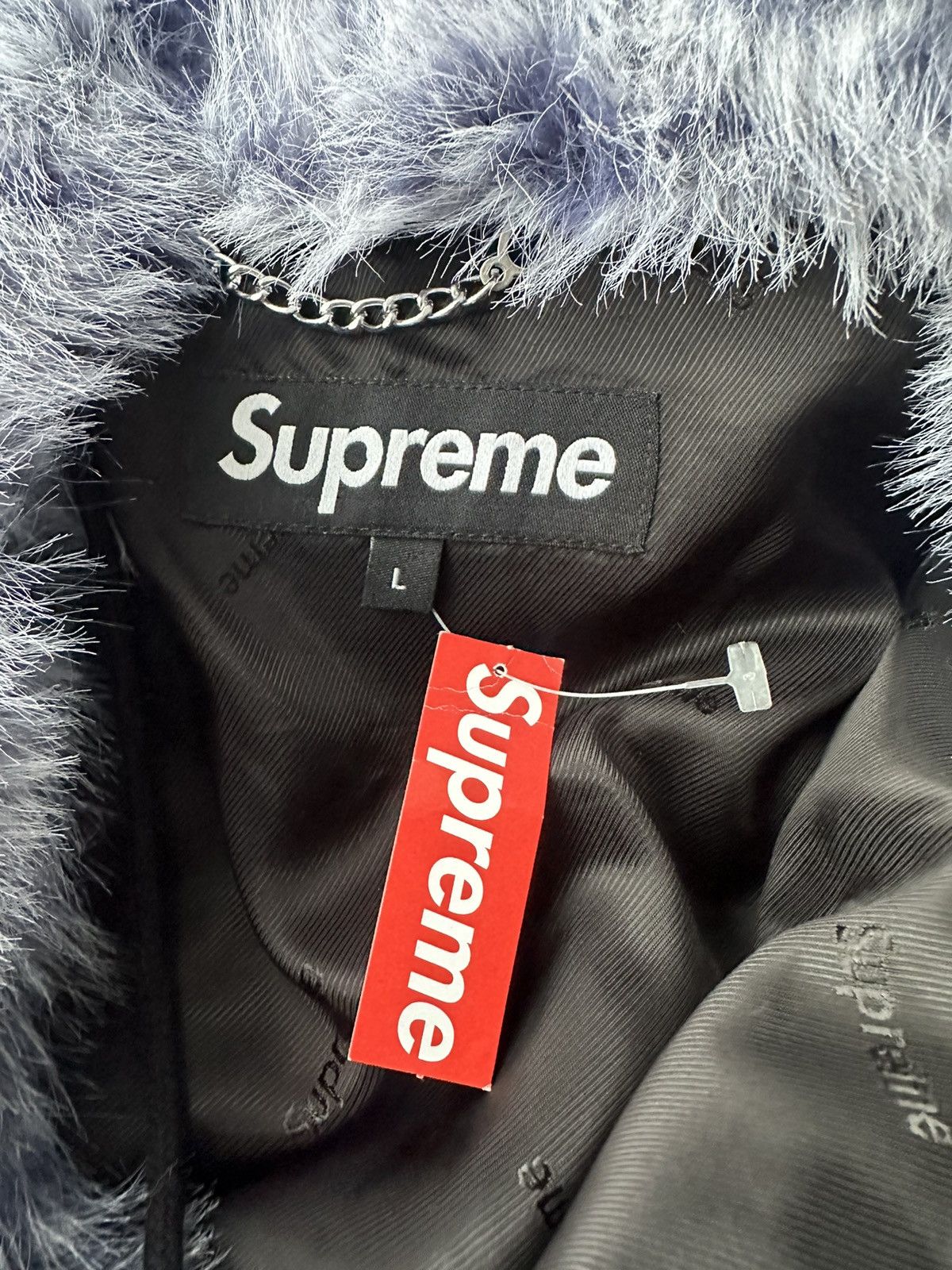 Supreme Supreme Faux Fur Hooded Coat Size US L / EU 52-54 / 3 - 4 Thumbnail