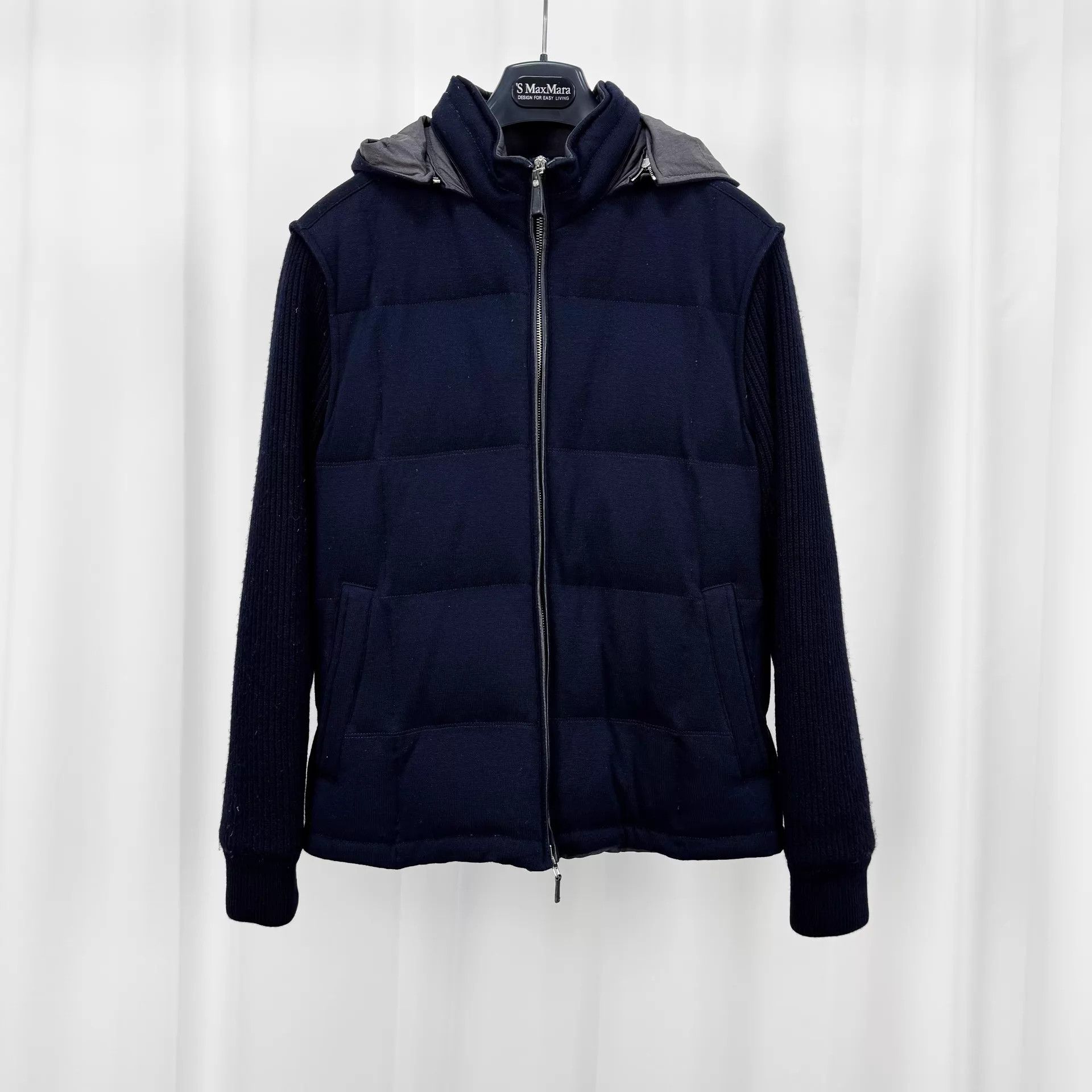 Ermenegildo Zegna Zegna cashmere down paneled jacket 48 99new Size US M / EU 48-50 / 2 - 1 Thumbnail