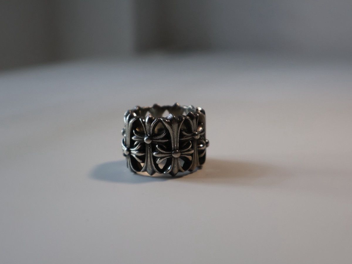 Chrome Hearts Chrome hearts cemetery black rhodium ring sz 10 Size ONE SIZE - 2 Thumbnail